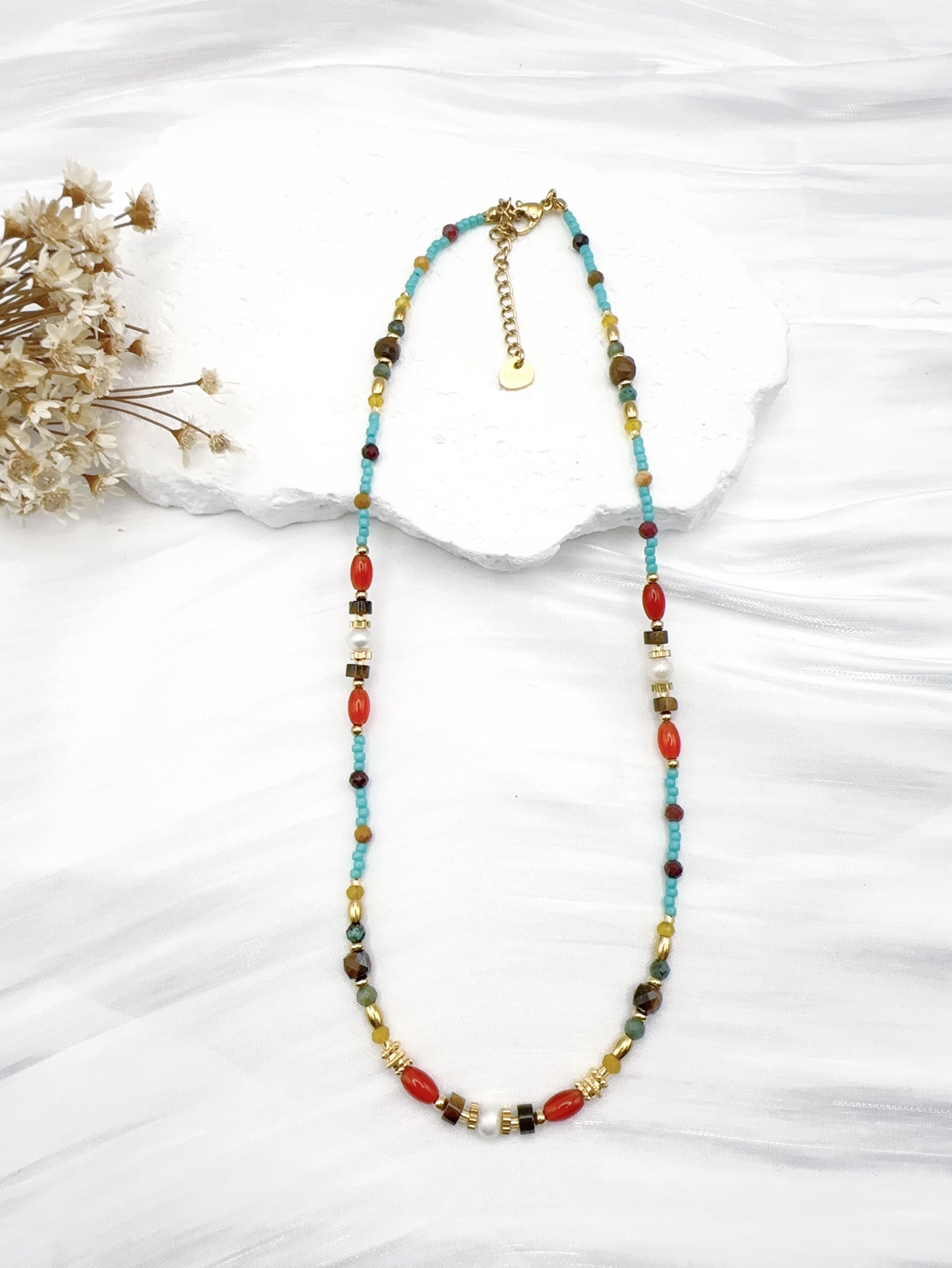 Grossiste H&T Bijoux - Collier en acier inoxydable