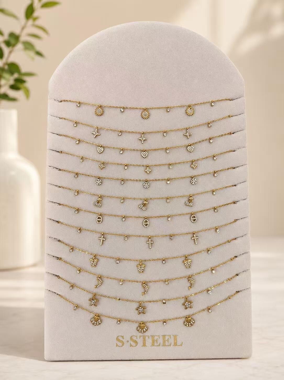 Wholesaler H&T Bijoux - Stainless steel necklace