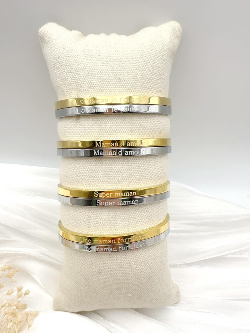Großhändler H&T Bijoux - Armreif aus Stahl