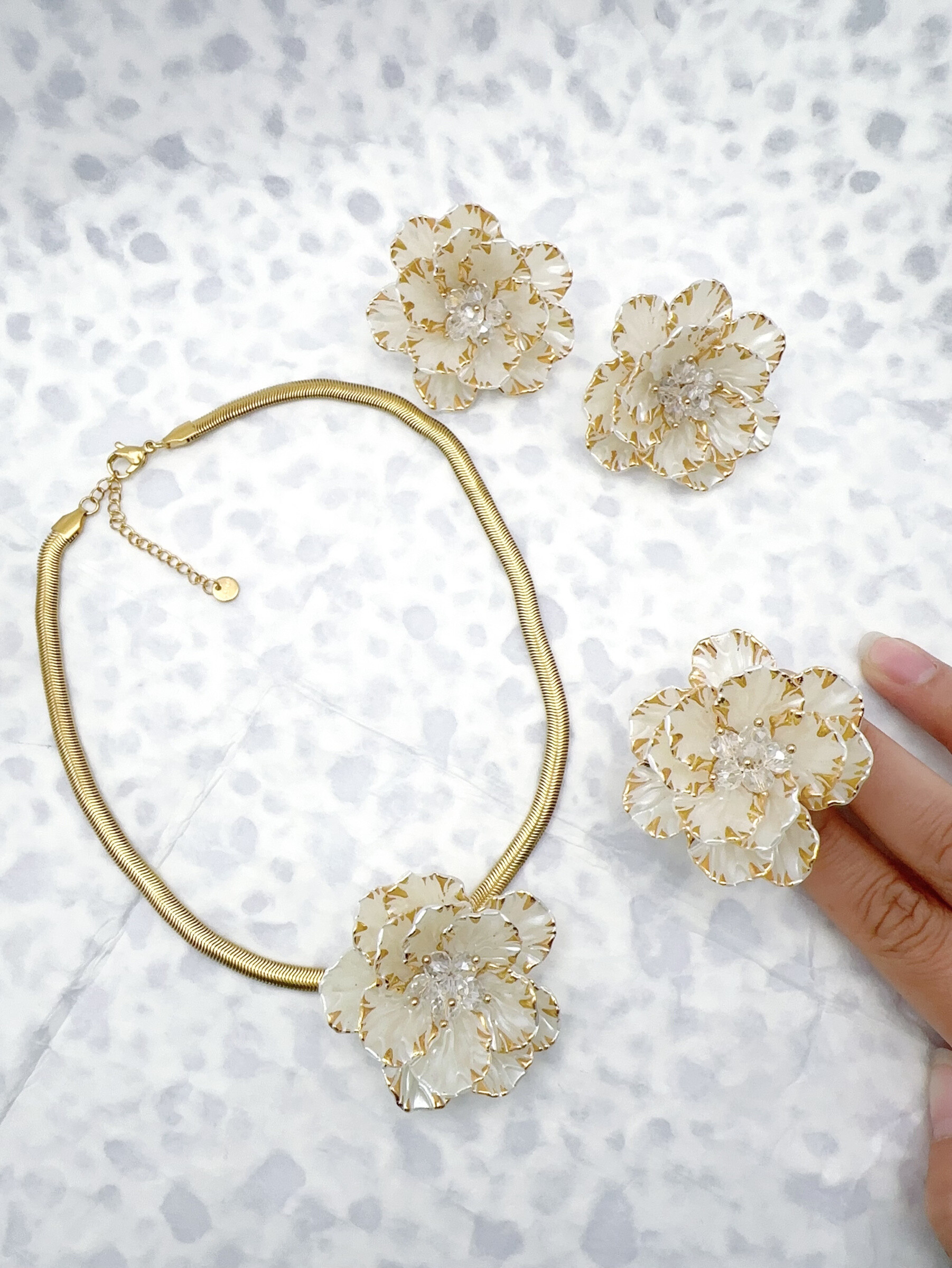 Grossiste H&T Bijoux - Parure en acier inoxydable