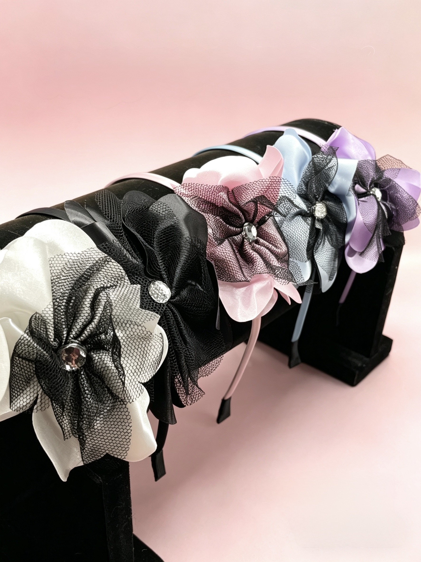 Mayorista HANA BIJOUX - Diadema con flor de tela
