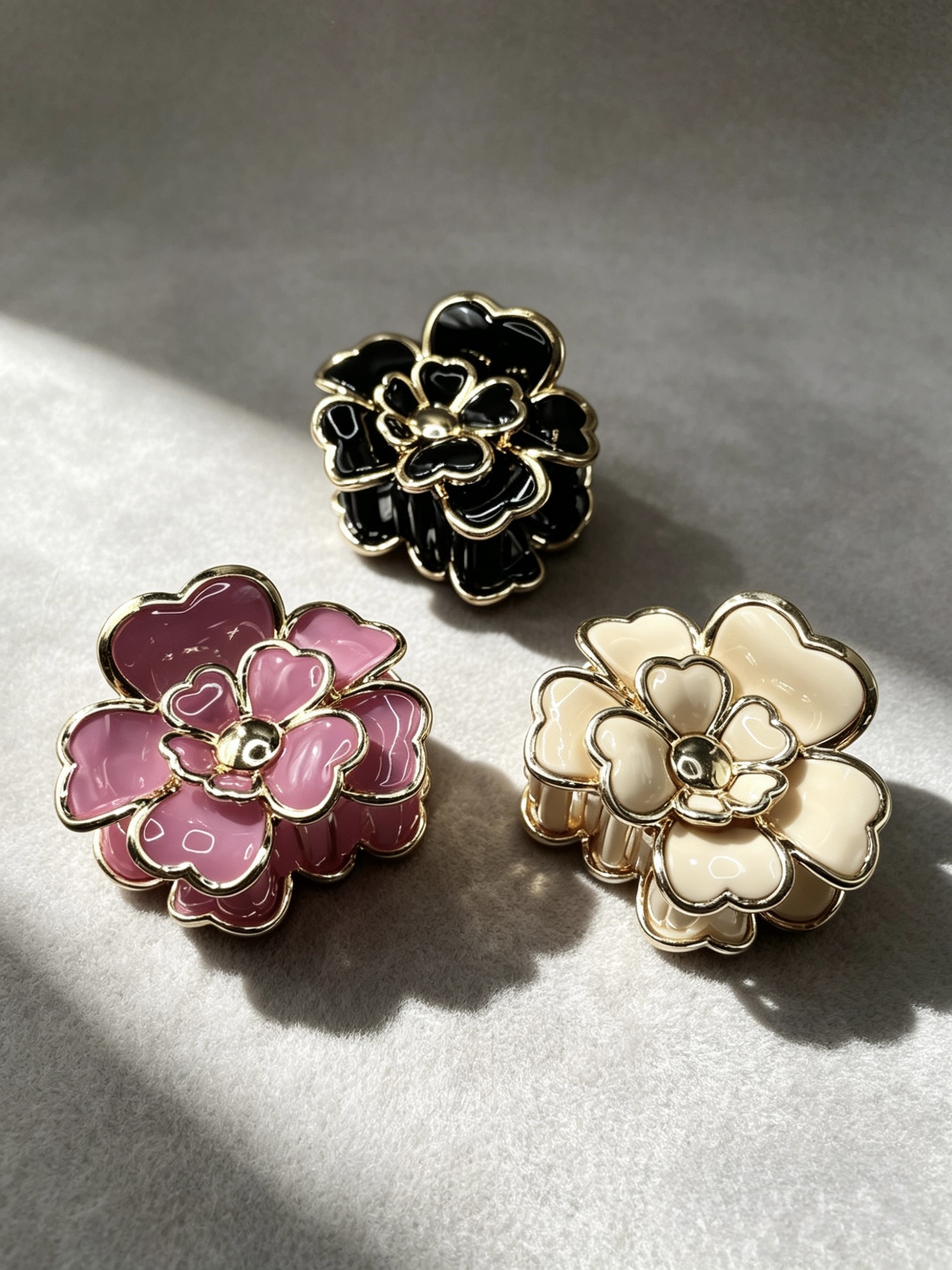 Mayorista HANA BIJOUX - Pinza para el cabello diseño floral
