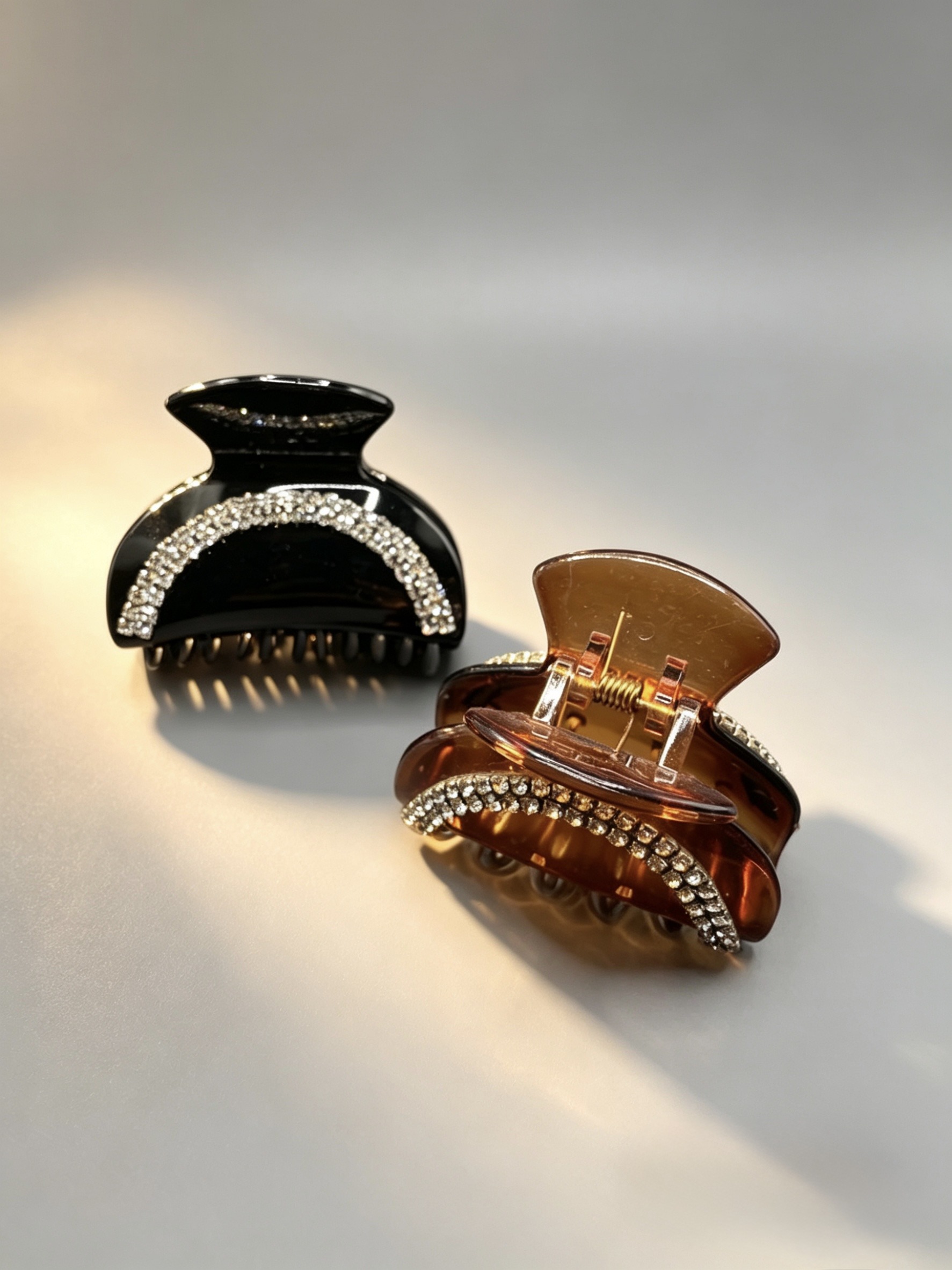 Mayorista HANA BIJOUX - Pinza para el cabello con strass de 6 cm