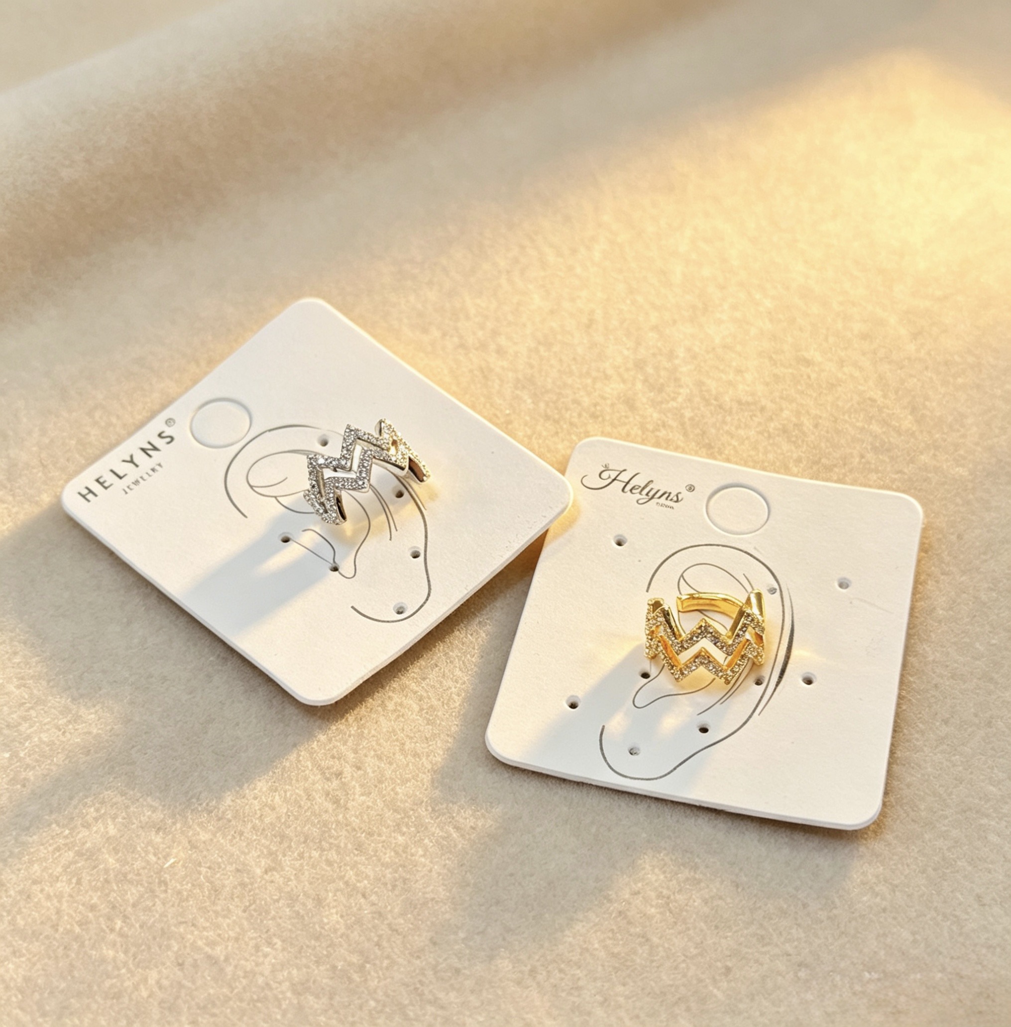 Wholesaler HANA BIJOUX - Single earcuff earring in stainless steel