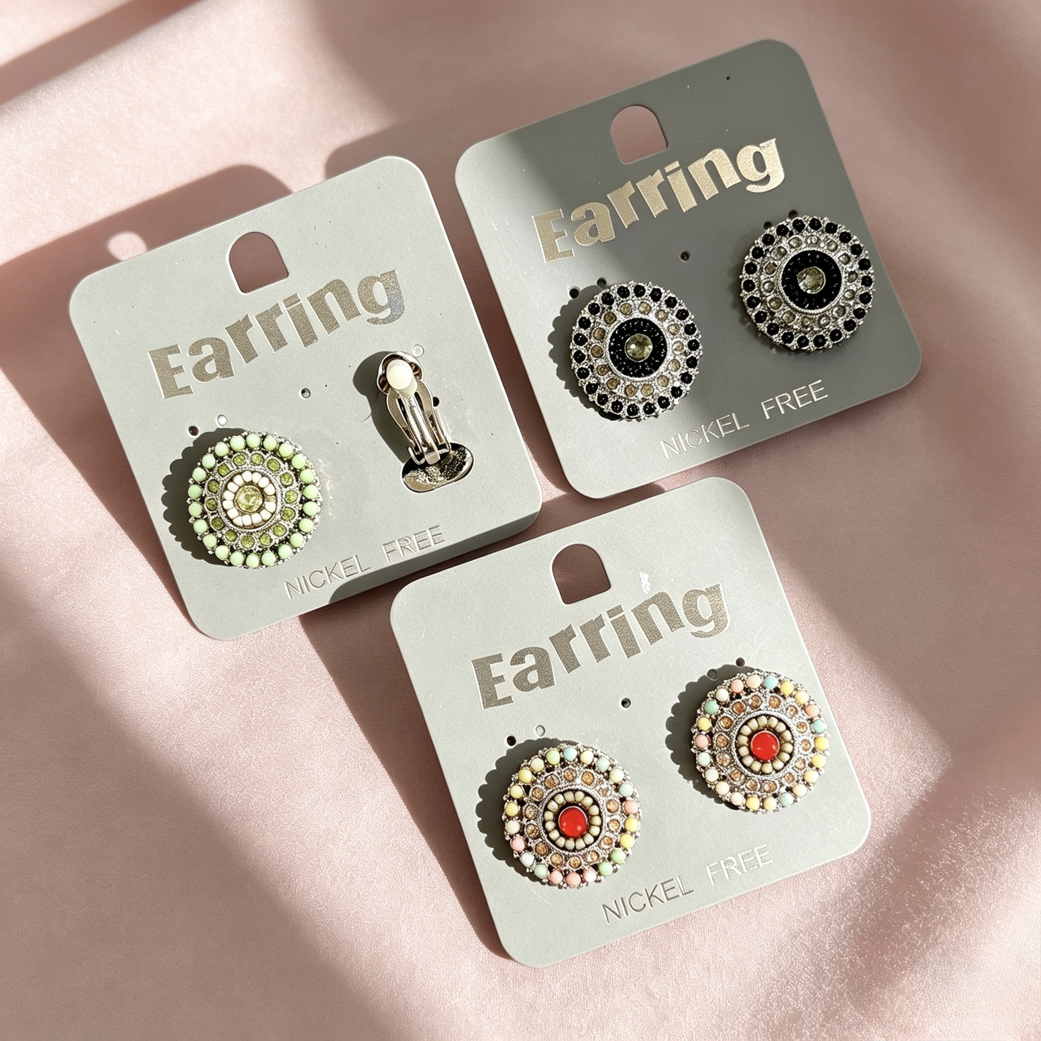 Wholesaler HANA BIJOUX - Hoop clip-on earrings