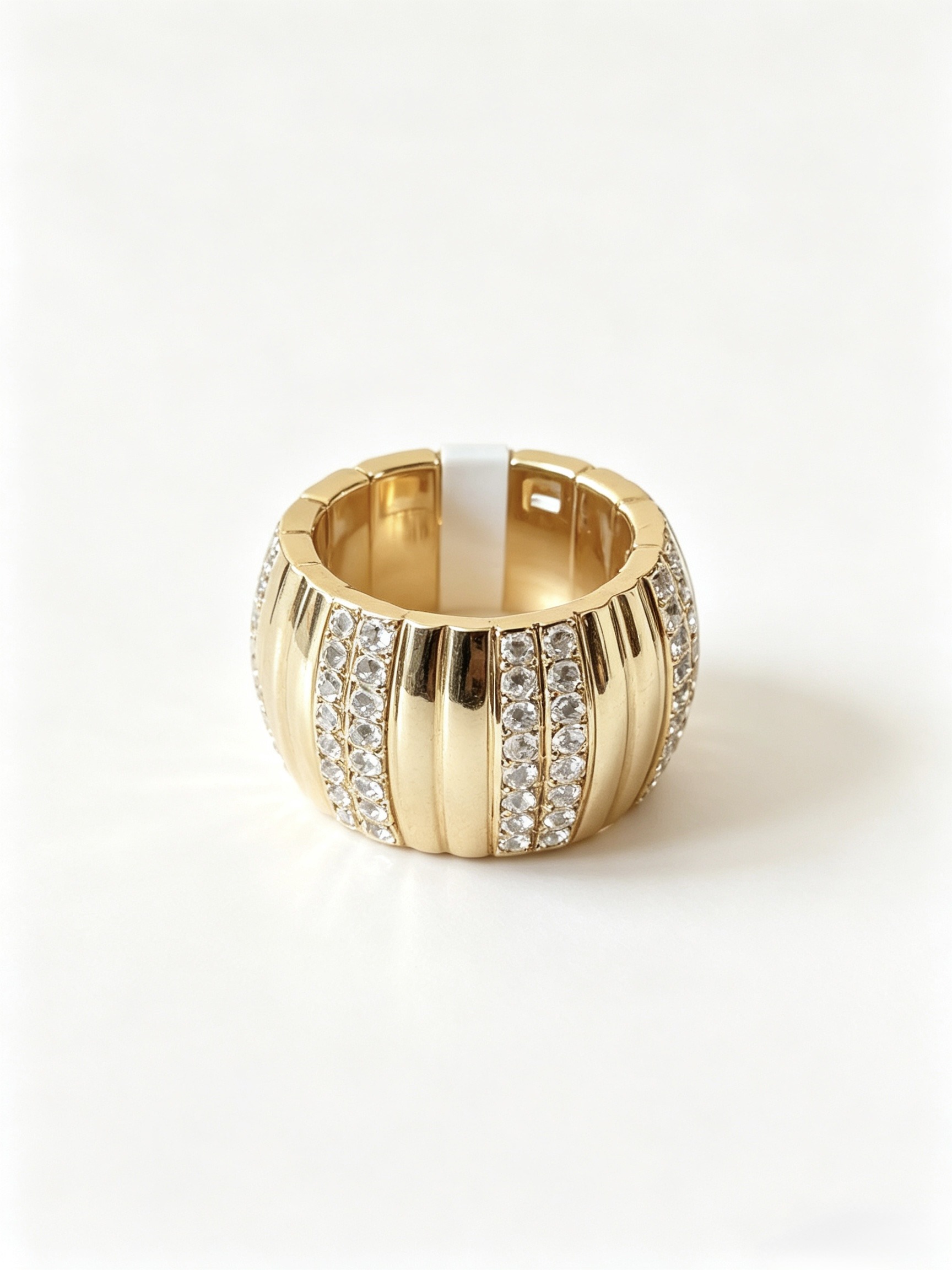 Wholesaler HANA BIJOUX - Multi-layered domed band ring