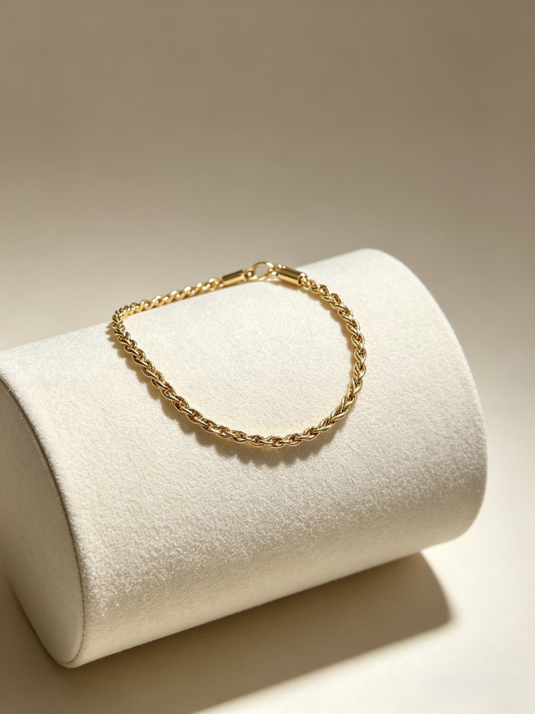 Wholesaler HANA BIJOUX - Rope chain bracelets (or rope link) 3mm