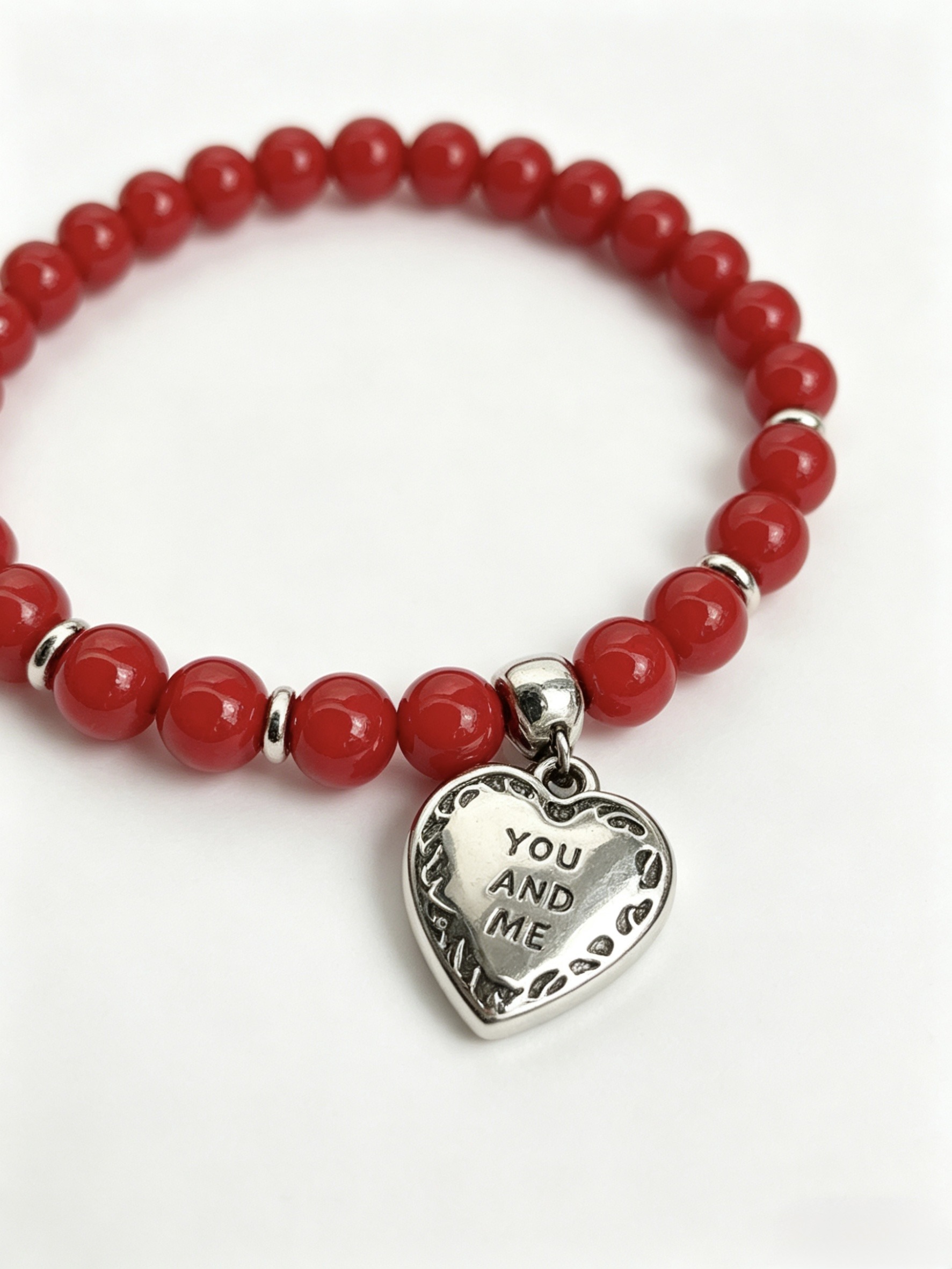 Wholesaler HANA BIJOUX - WOMEN'S BRACELET IN NATURAL STONE: CORAL