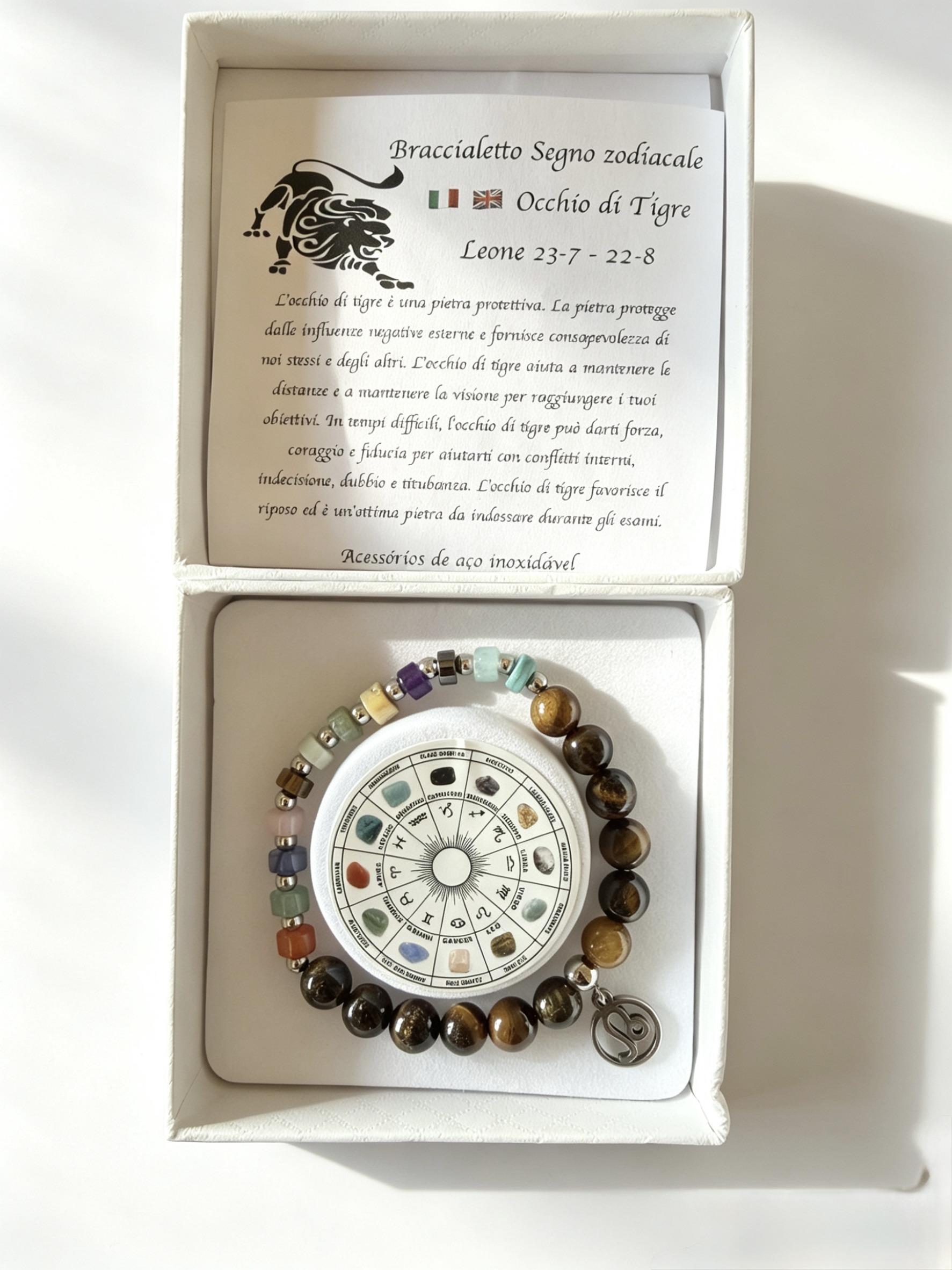 Mayorista HANA BIJOUX - Pulsera León Ojo de tigre