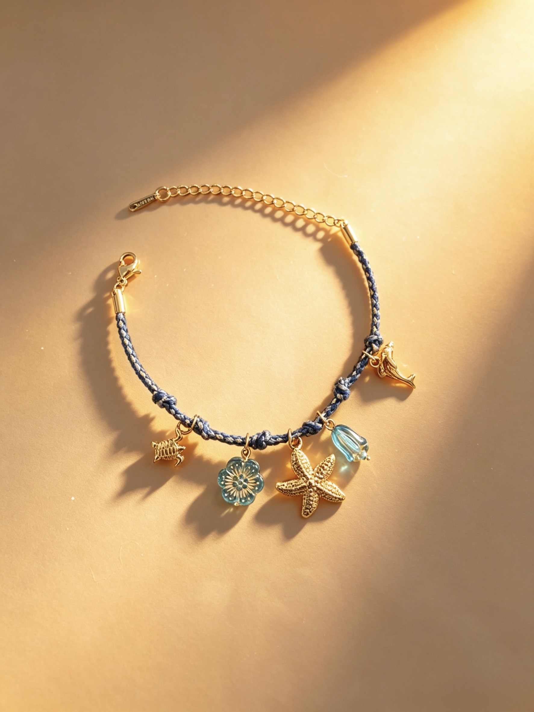 Mayorista HANA BIJOUX - Pulsera de Charms Macramé