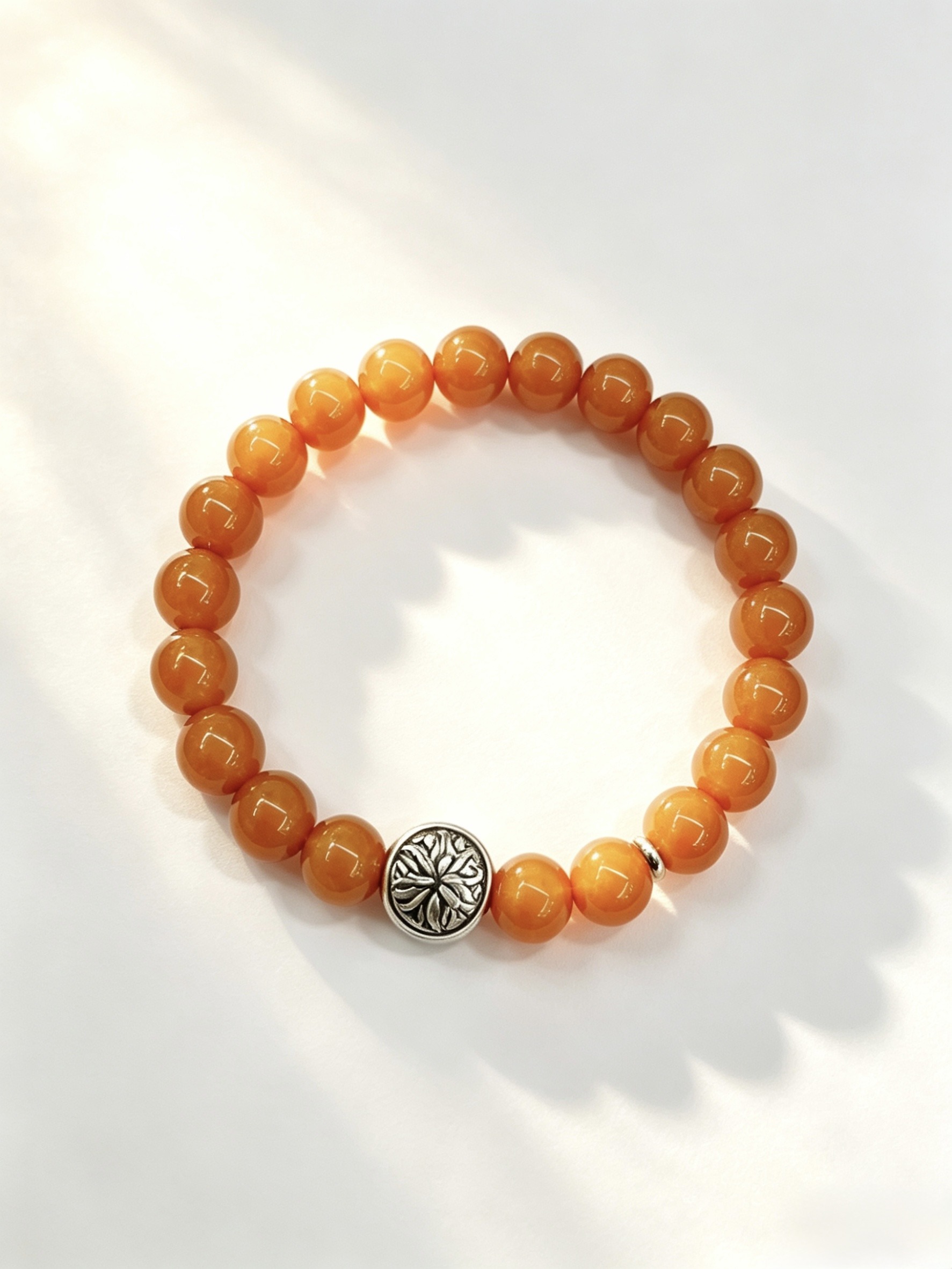 Wholesaler HANA BIJOUX - WOMEN'S BRACELET IN NATURAL STONE: CARNELIAN WITH TREE OF LIFE