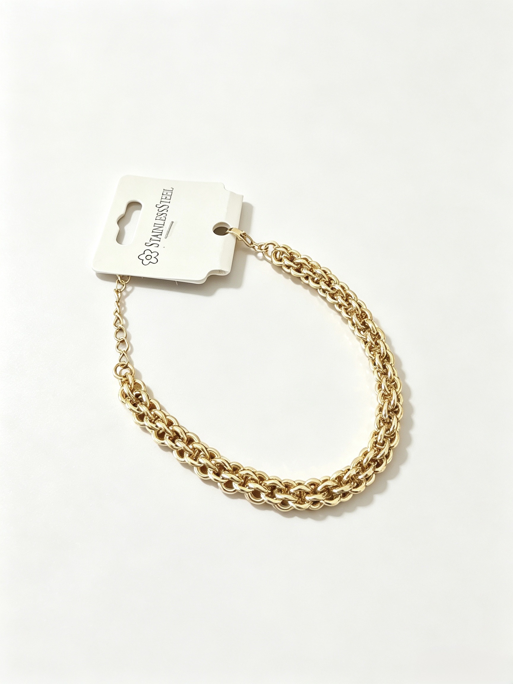 Grossista HANA BIJOUX - Bracciale a maglia Bizantina