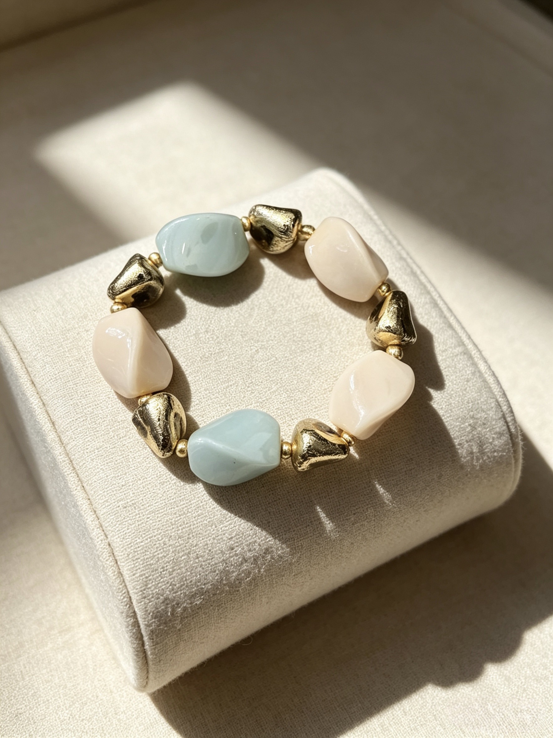 Mayorista HANA BIJOUX - Pulsera con eslabones irregulares