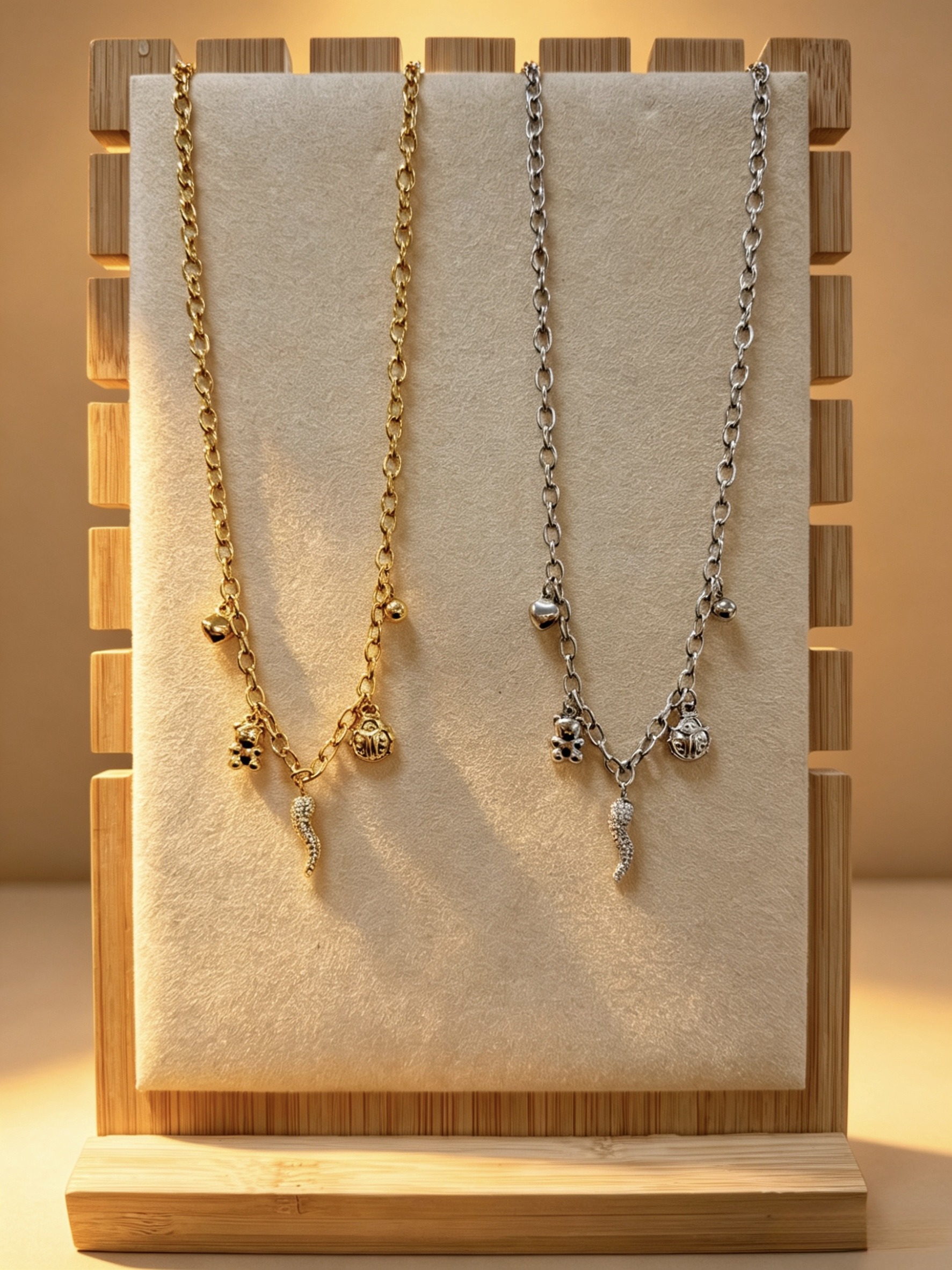 Mayorista HANA BIJOUX - Collar con colgantes de la suerte
