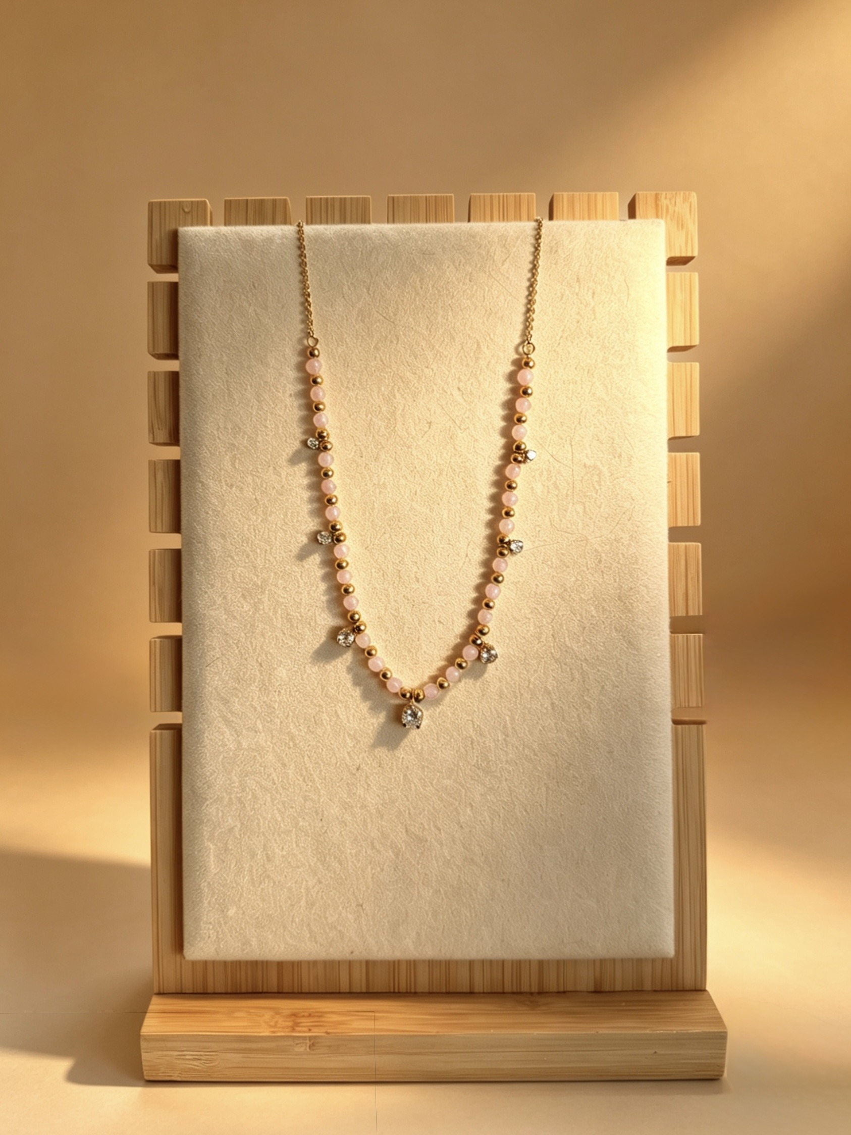 Wholesaler HANA BIJOUX - Choker with gemstones and charms