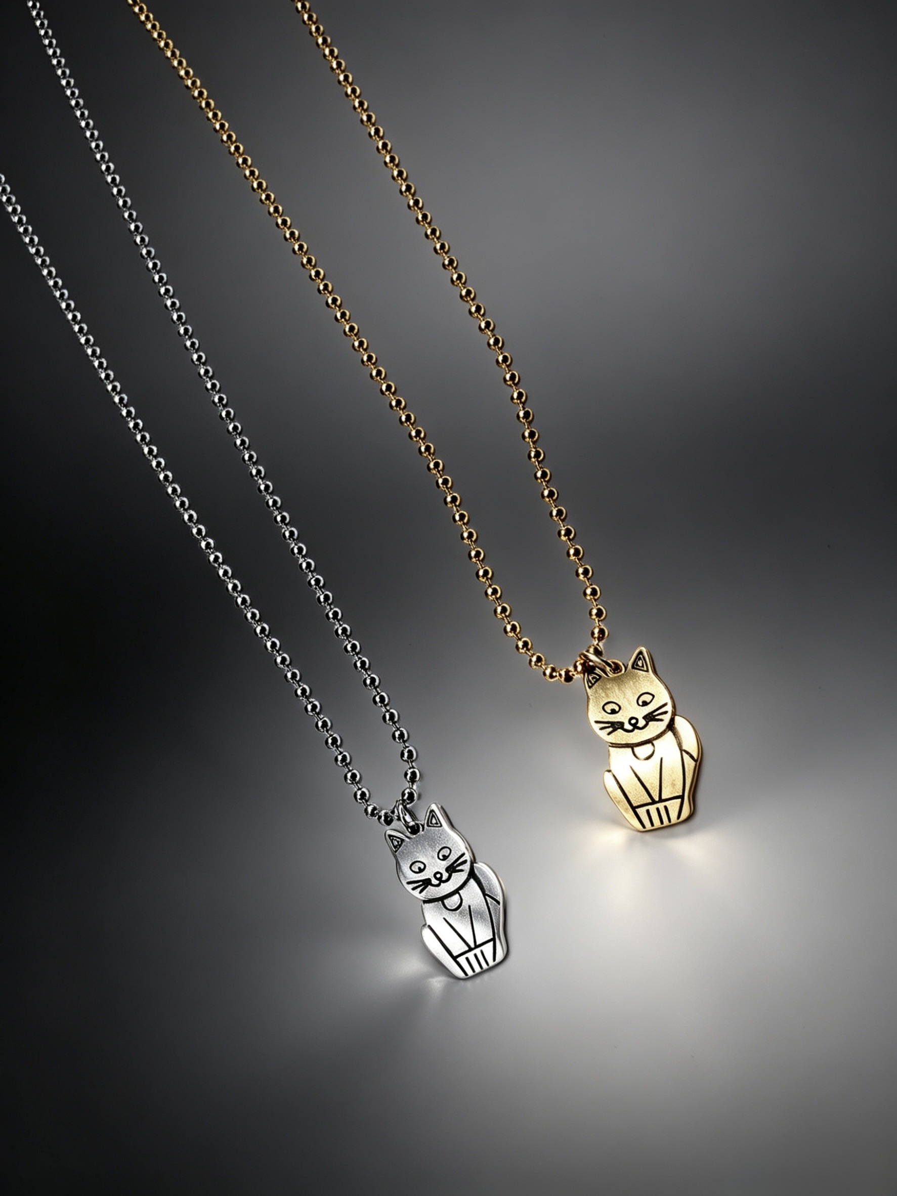 Mayorista HANA BIJOUX - Collar gato de la suerte