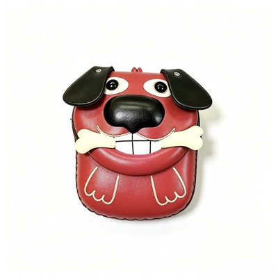 Großhändler HANA BIJOUX - LEDER-GELDBÖRSE - HUND MIT KNOCHEN Großhändler HANA BIJOUX - LEDER-GELDBÖRSE - HUND MIT KNOCHEN