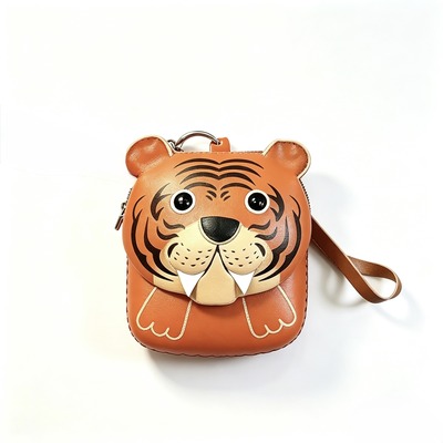 Großhändler HANA BIJOUX - SCHLÜSSELANHÄNGER AUS LEDER - TIGER Großhändler HANA BIJOUX - SCHLÜSSELANHÄNGER AUS LEDER - TIGER