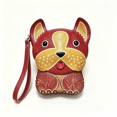 Großhändler HANA BIJOUX - LEDER-GELDBÖRSE - HUND Großhändler HANA BIJOUX - LEDER-GELDBÖRSE - HUND