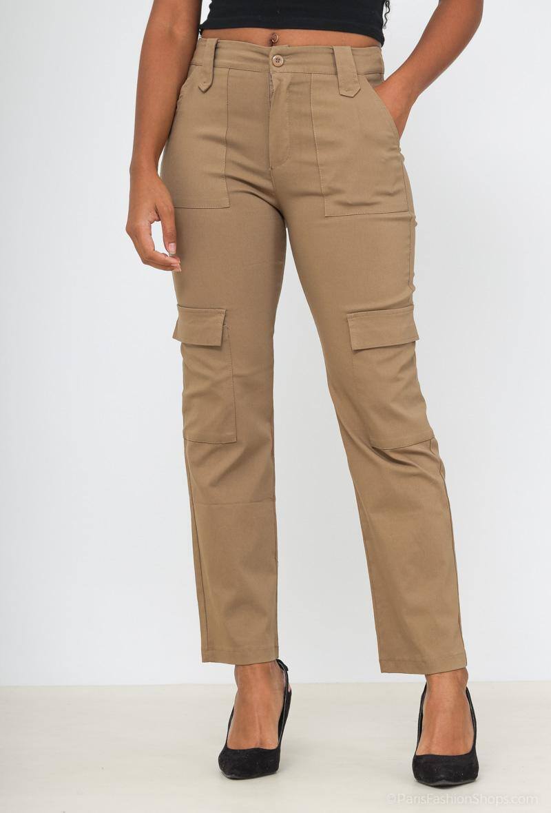 Grossiste HD Diffusion - Pantalon cargo cintré