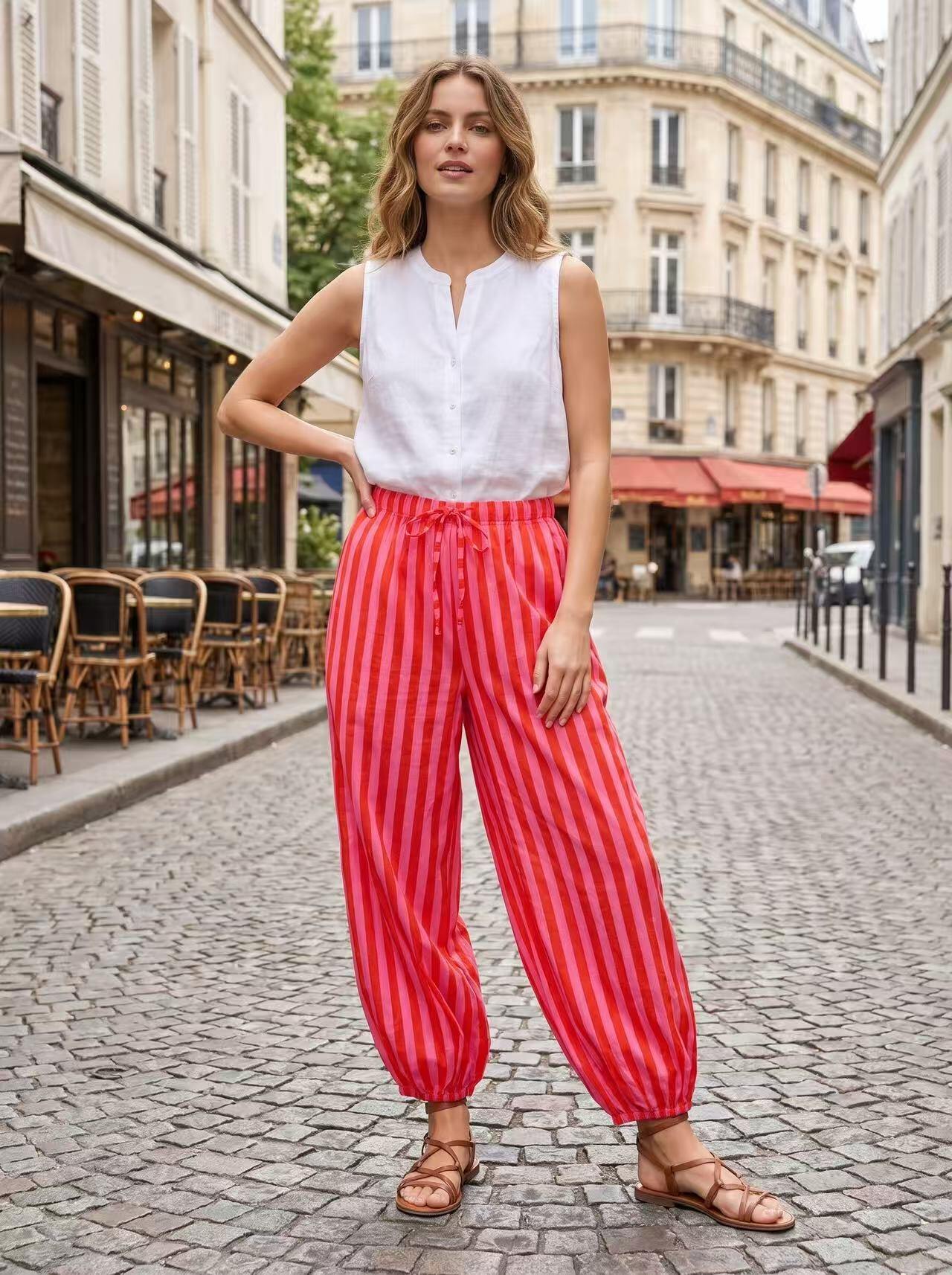 Wholesaler HD DIFFUSION - Striped Pants
