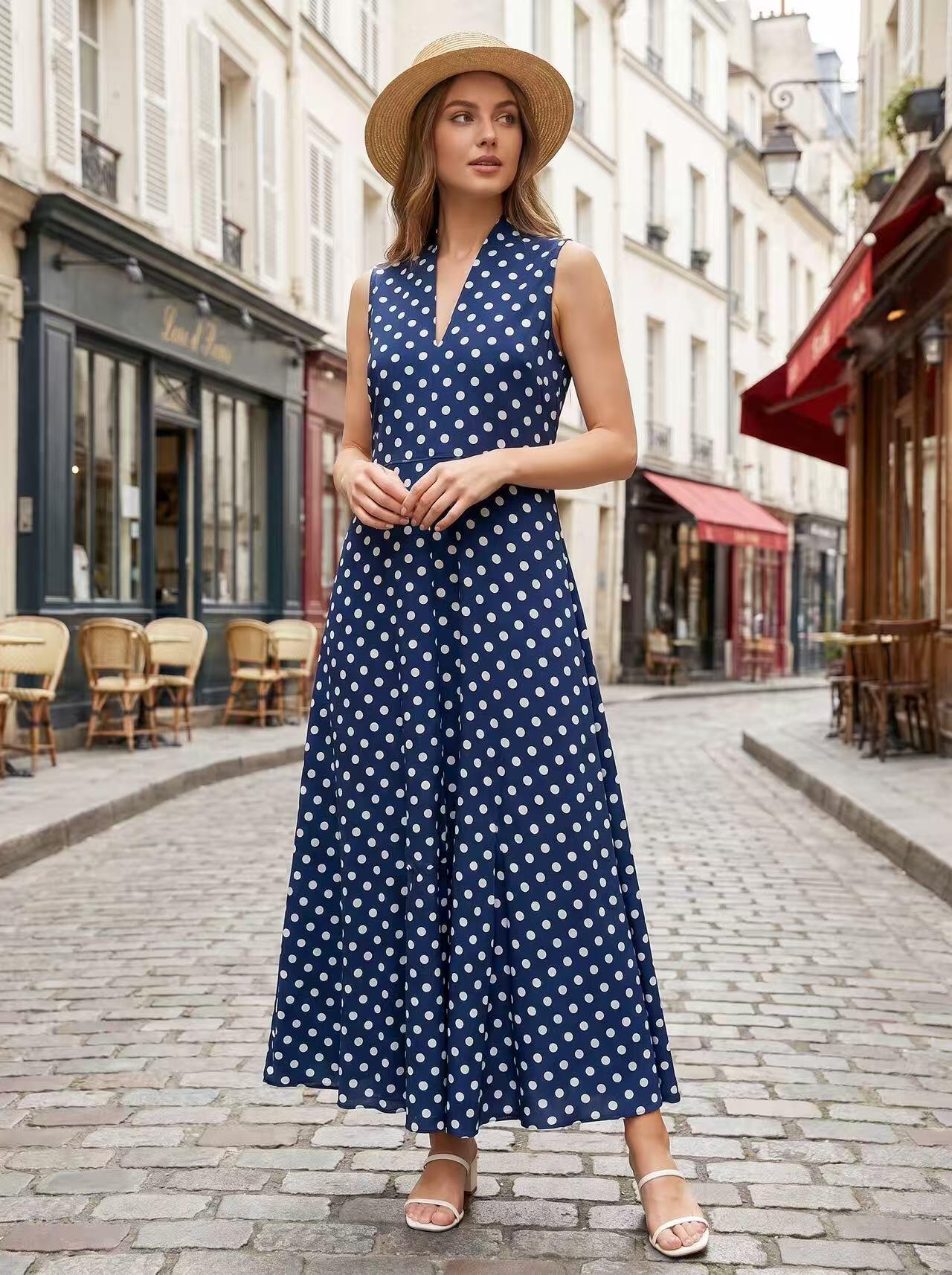 Multicolored Print Maxi Dress | Paris Fashion Shops