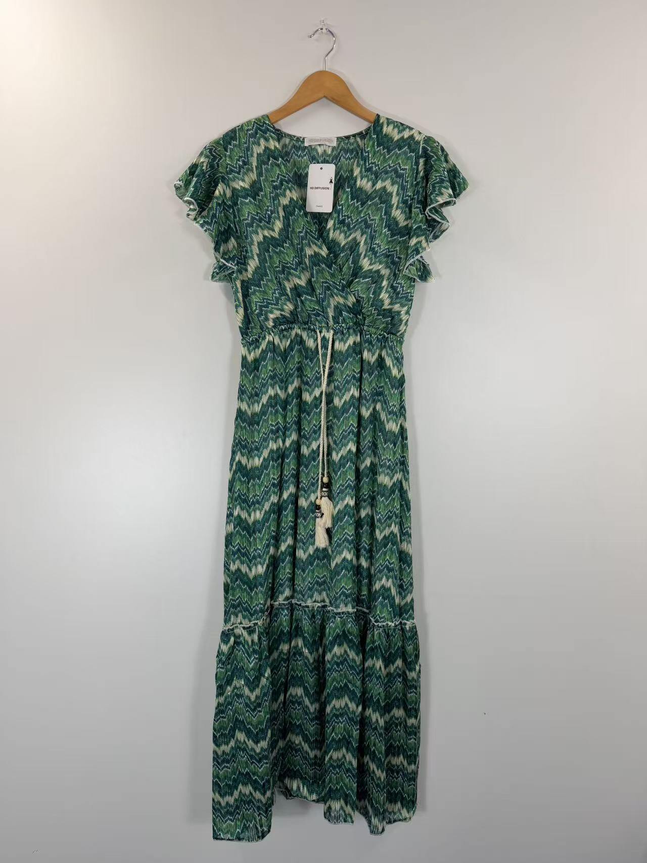 green emerald velvet dress Kate Paris Green Dress - DM Exclusive main image 0
