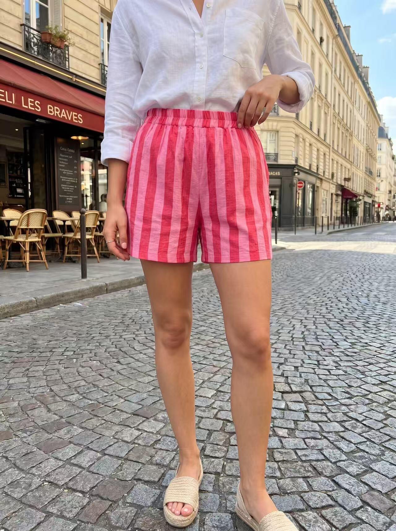 Wholesaler HD DIFFUSION - Candy Stripe Shorts
