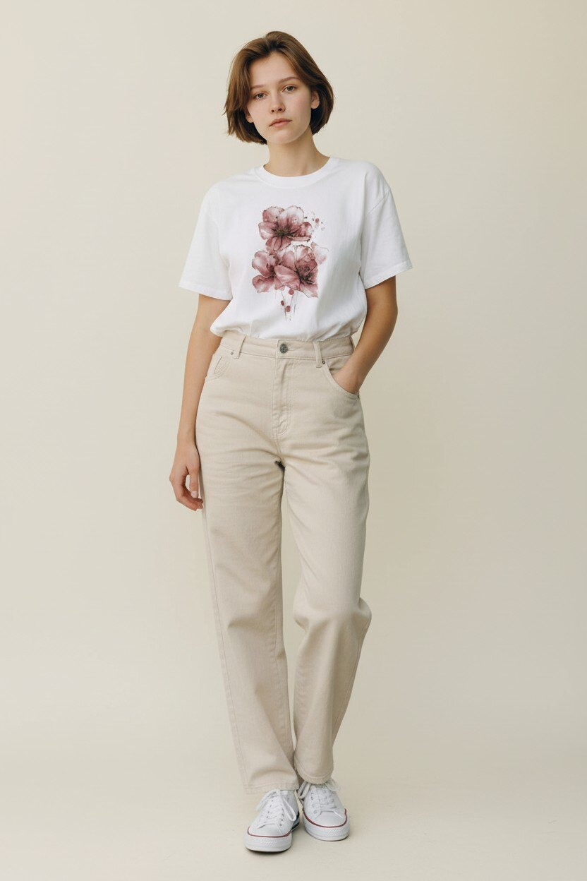 Wholesaler HD DIFFUSION - Elegance Printed T-shirt