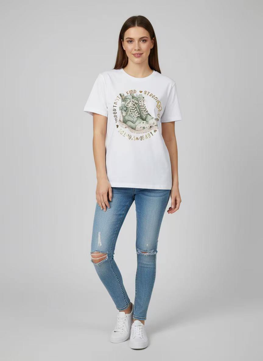 Wholesaler HD DIFFUSION - Elegance Printed T-shirt