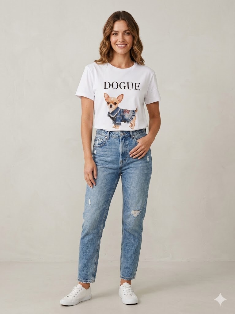 Grossista HD DIFFUSION - T-shirt Stampata Eleganza