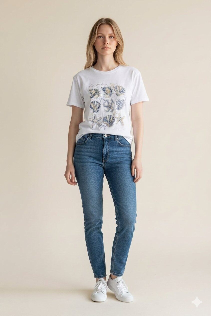 Grossista HD DIFFUSION - T-shirt Stampa Eleganza