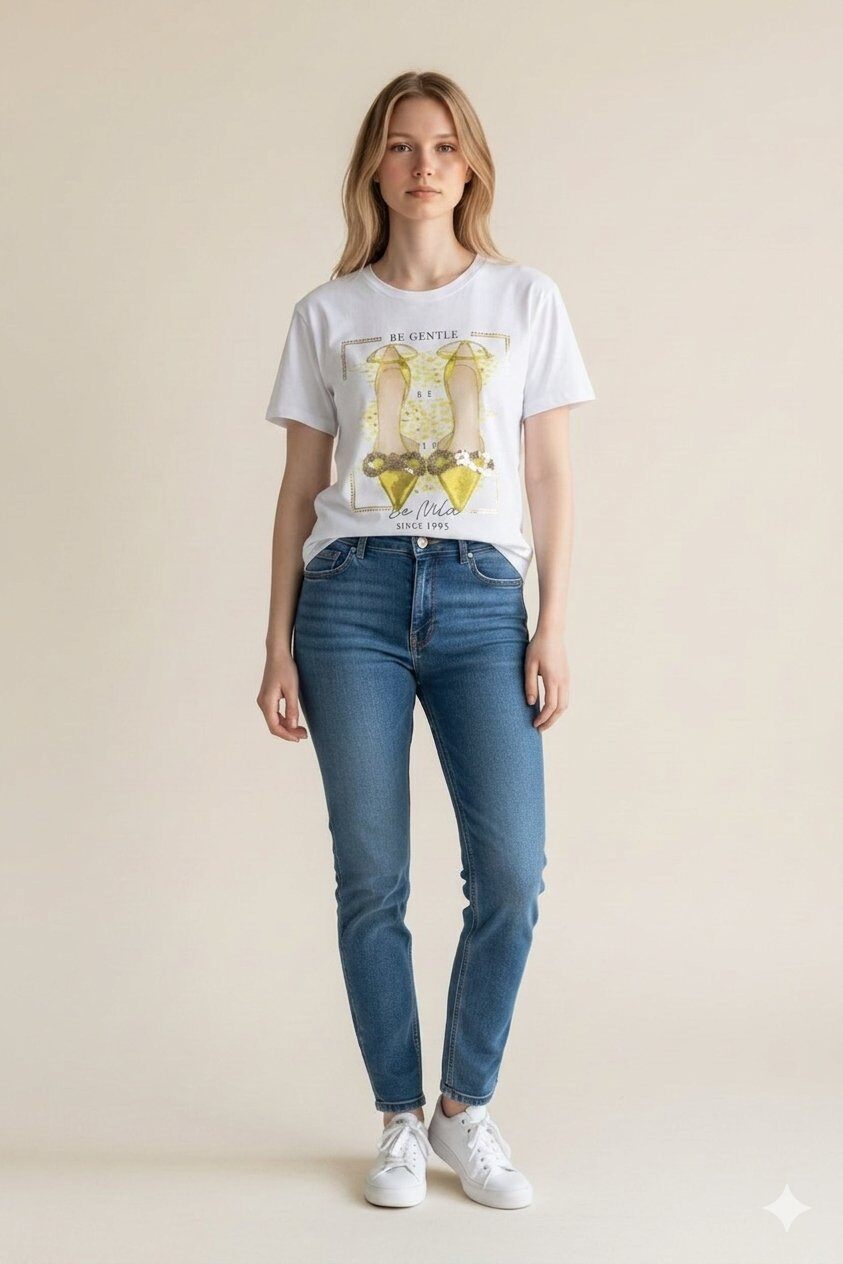 Grossiste HD DIFFUSION - T-shirt Imprimé Élégance