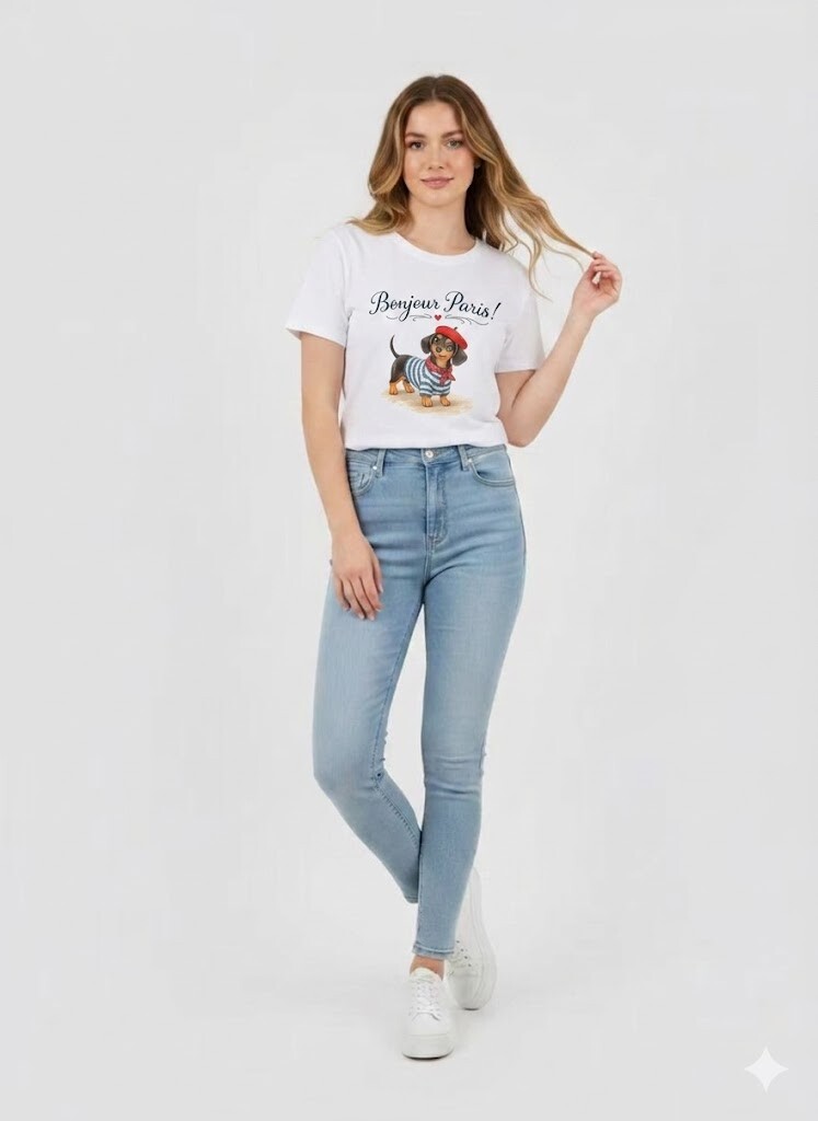 Grossista HD DIFFUSION - T-shirt Stampata Eleganza