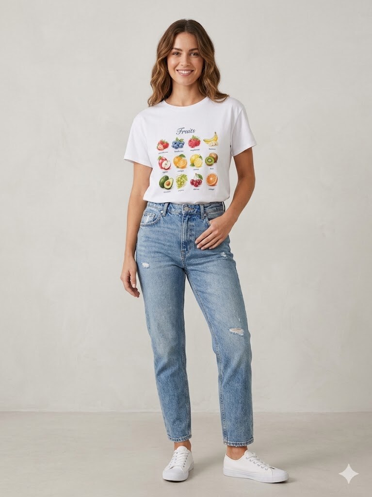 Grossiste HD DIFFUSION - T-shirt Imprimé Élégance