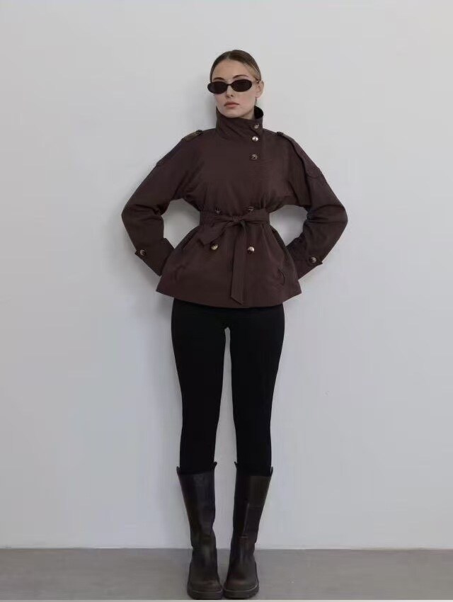 Grossiste HD DIFFUSION - Veste Ceinturée Élégante