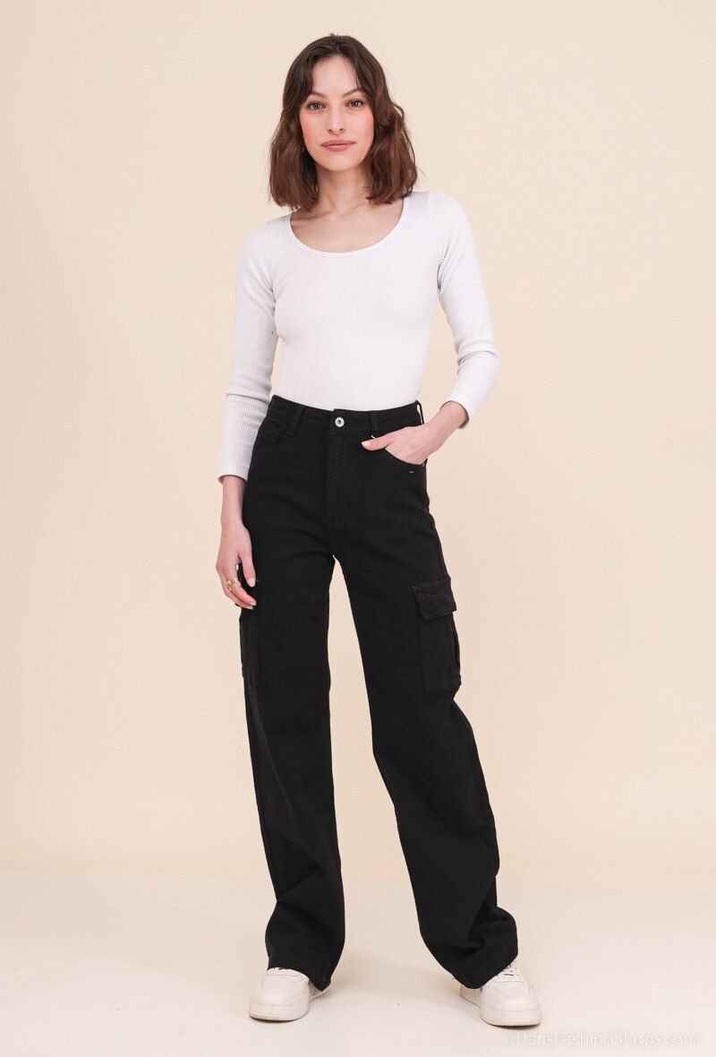Wholesaler HELLO MISS - Cargo jeans