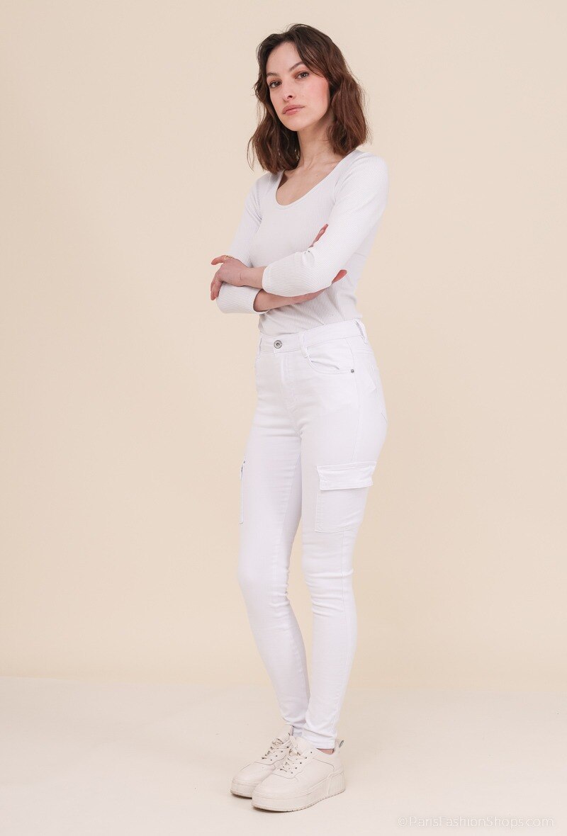 Wholesaler HELLO MISS - Skinny cargo pants