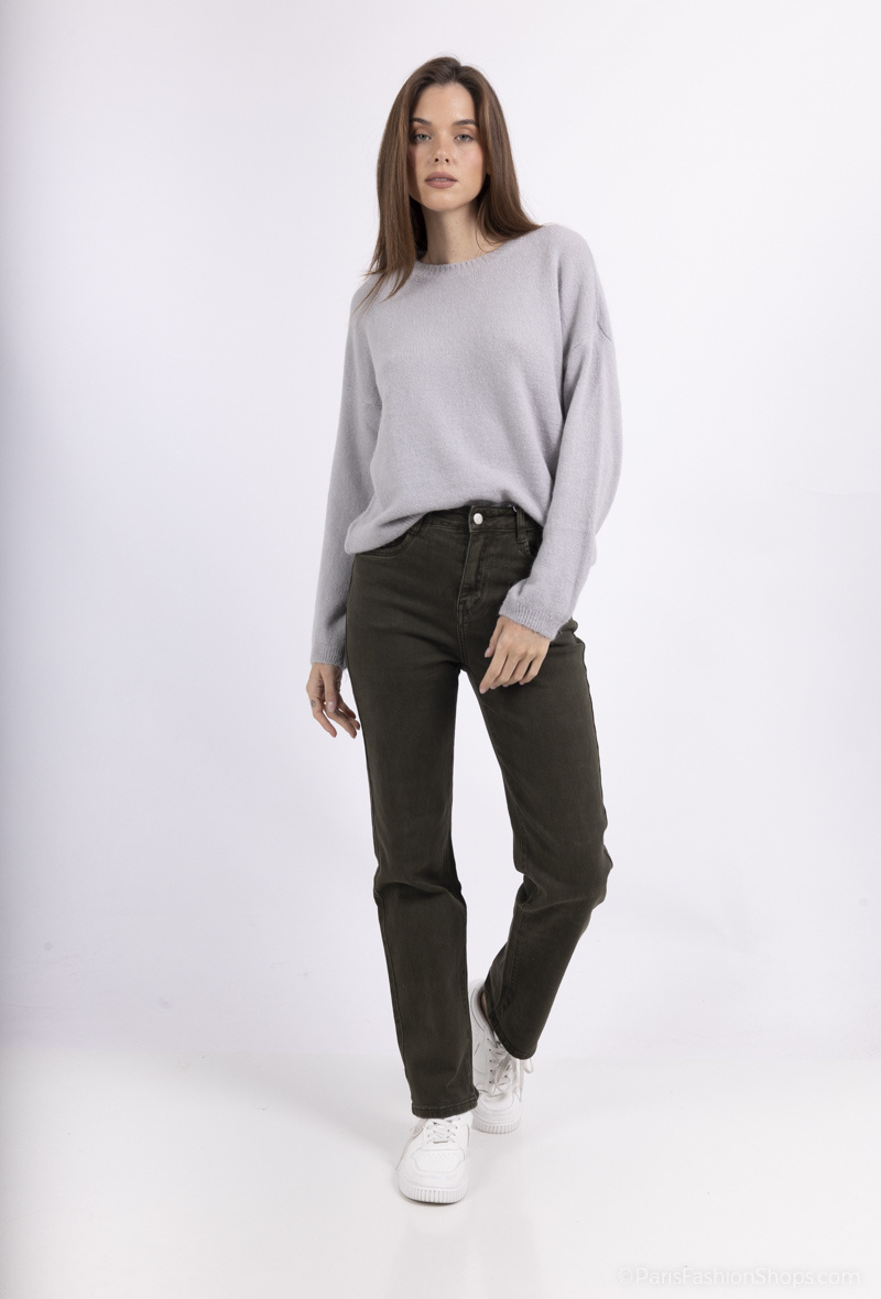 Wholesaler HELLO MISS - Long straight jeans