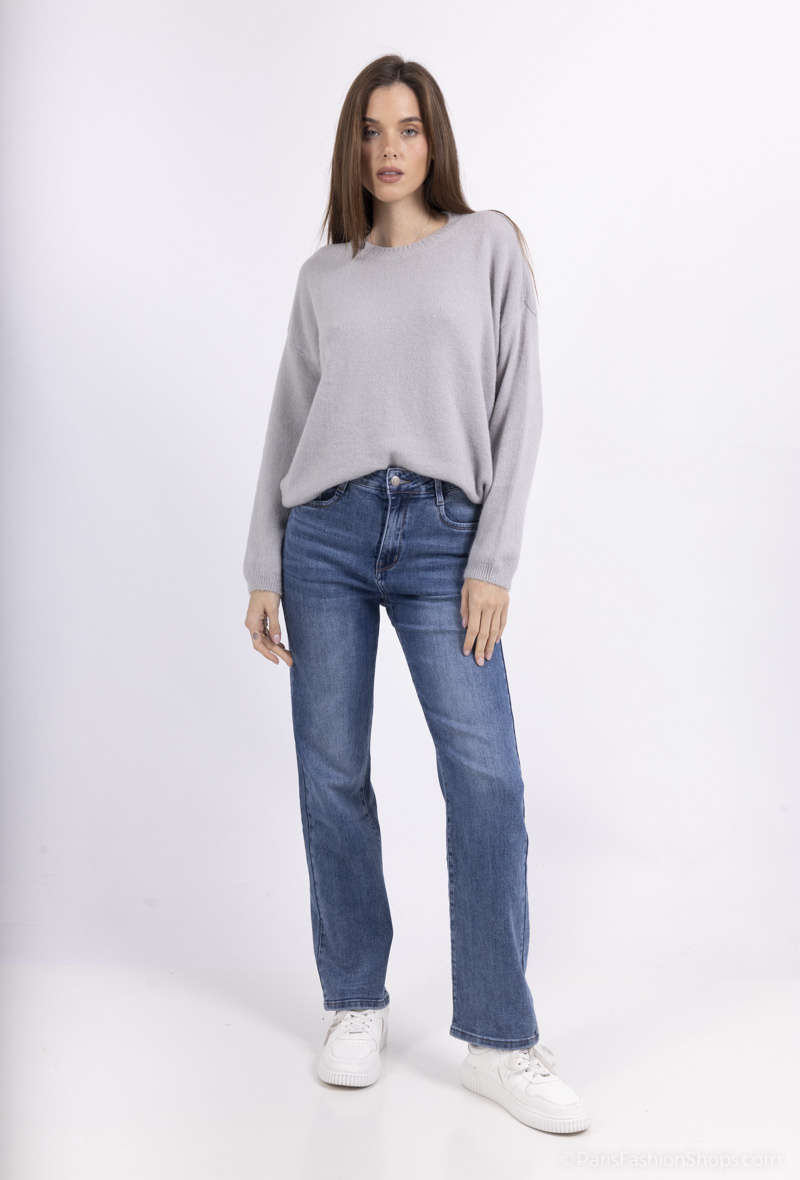 Wholesaler HELLO MISS - Long straight jeans