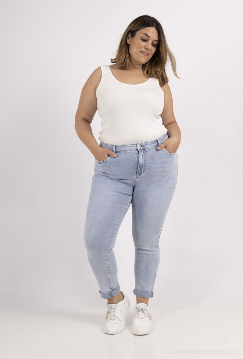 Großhändler HELLO MISS - Regular-Fit-Jeans in großen Größen