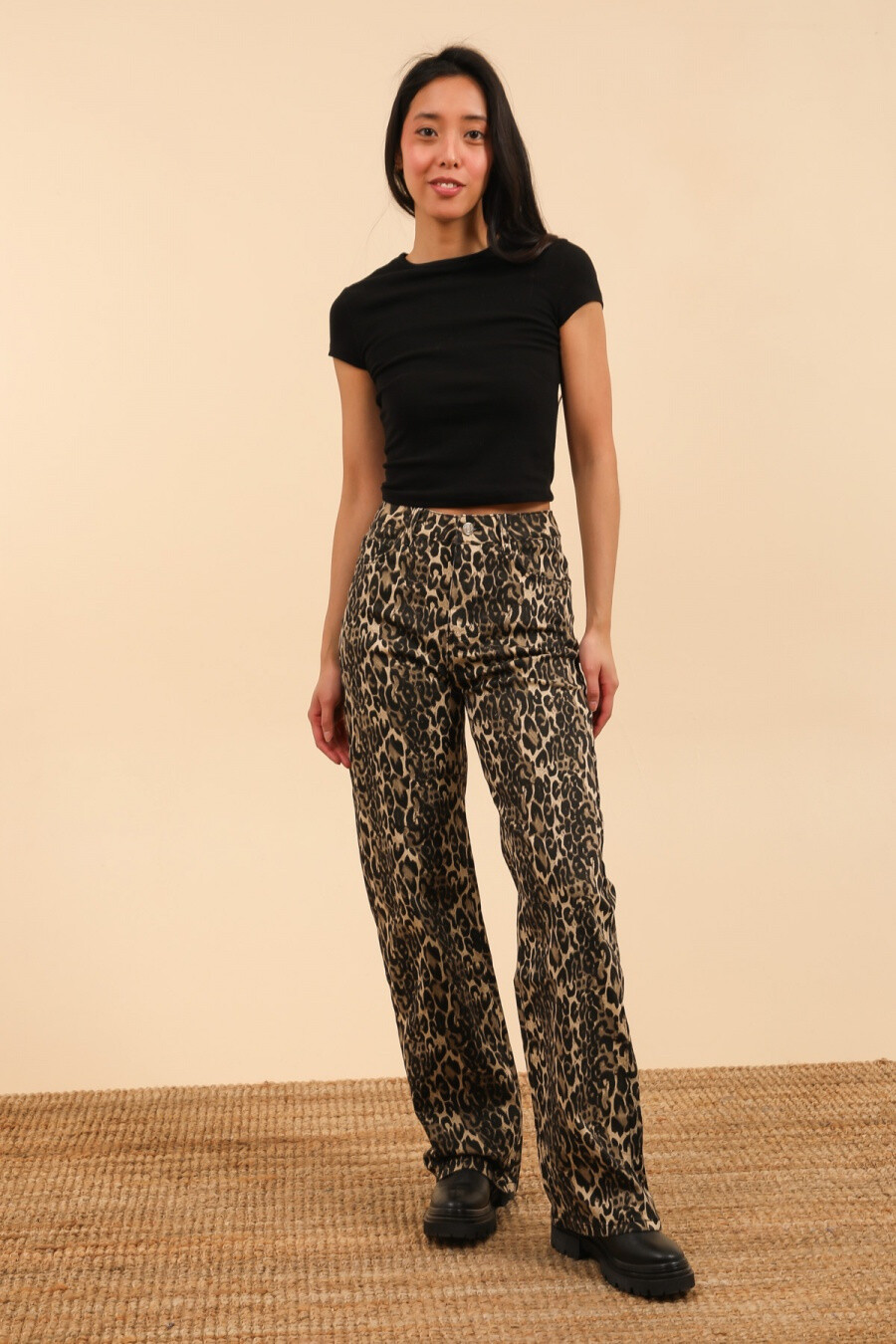 Wholesaler HELLO MISS - Leopard pants
