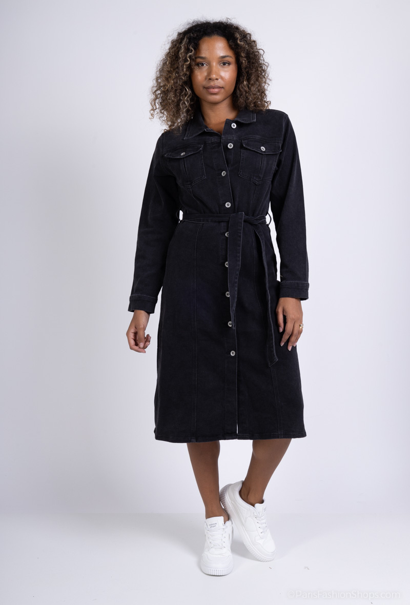 Wholesaler HELLO MISS - Denim dress