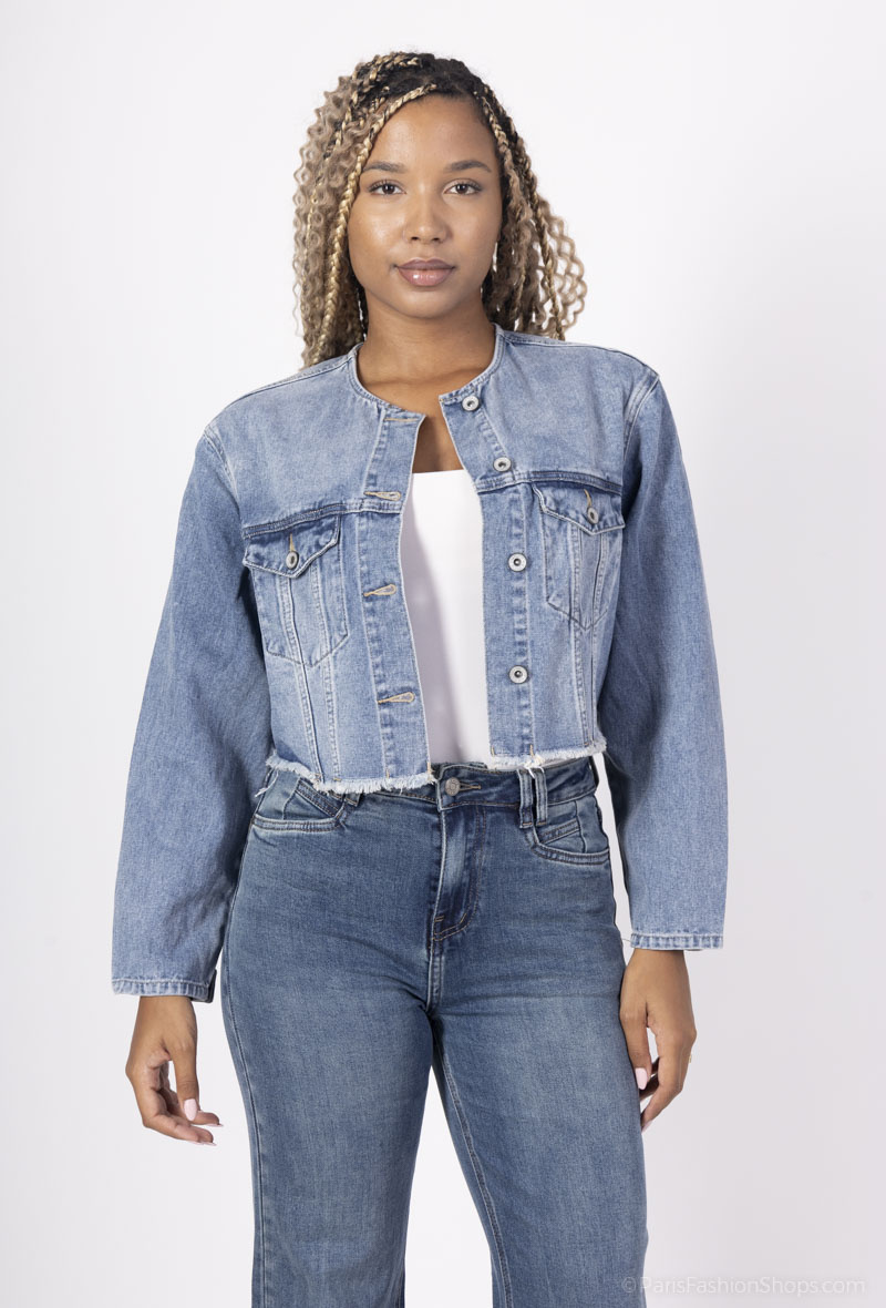 Wholesaler HELLO MISS - Denim jacket