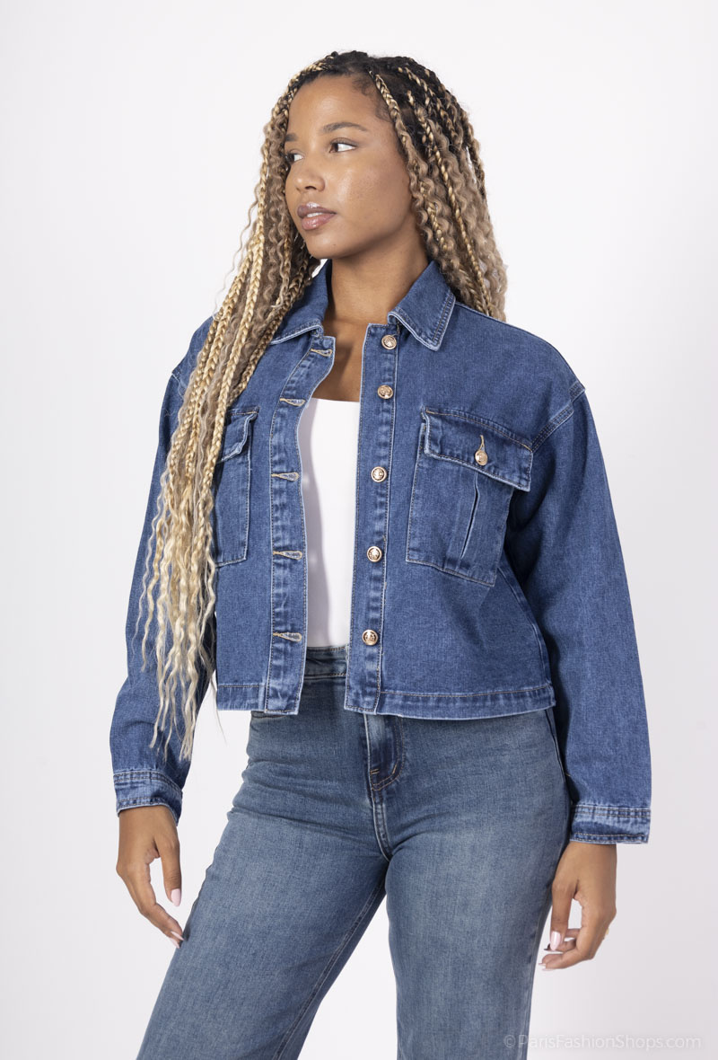 Wholesaler HELLO MISS - Denim jacket