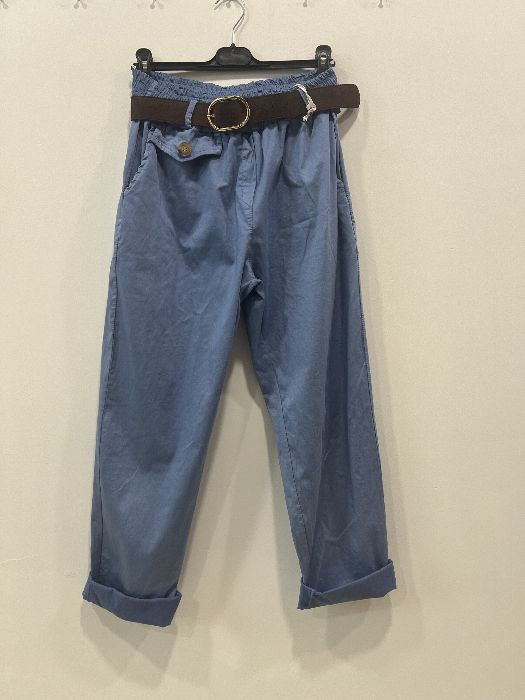 Grossiste HÉRA PARIS - PANTALON TENCEL CEINTURE EN DAIM