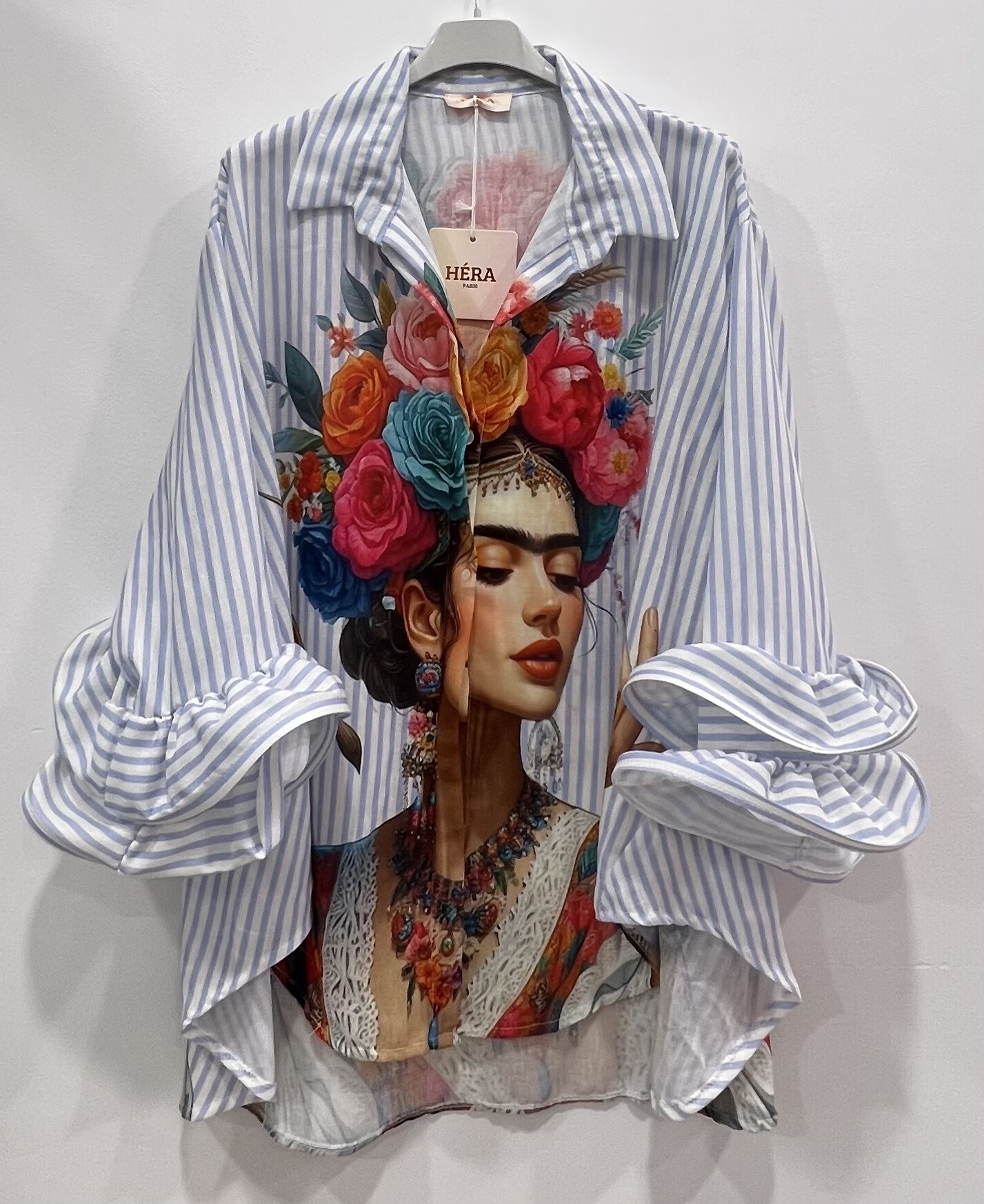 Grossiste HÉRA - Chemise manche bouffante motif divers