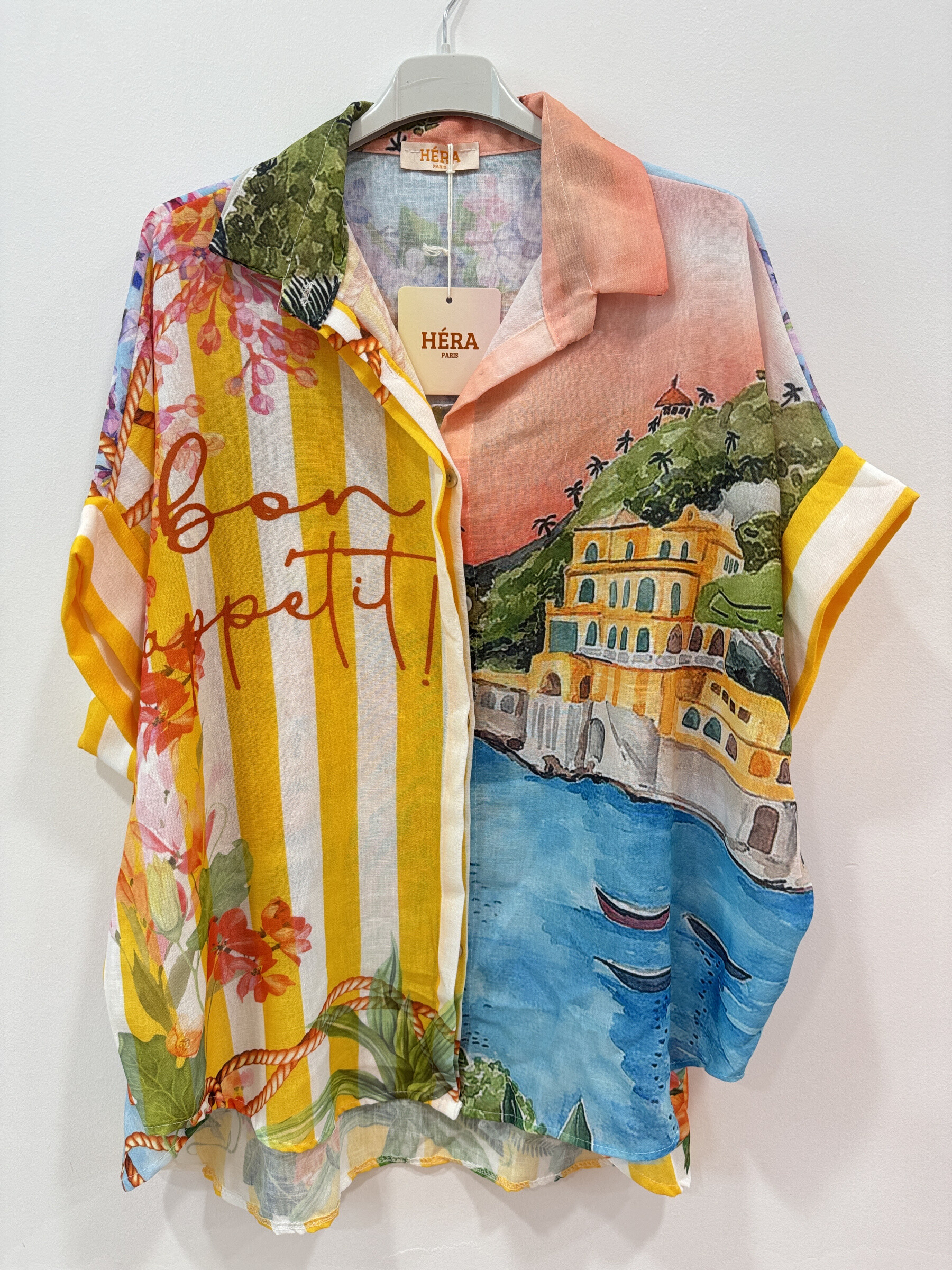 Grossiste HÉRA - Chemise manches courtes divers imprimés