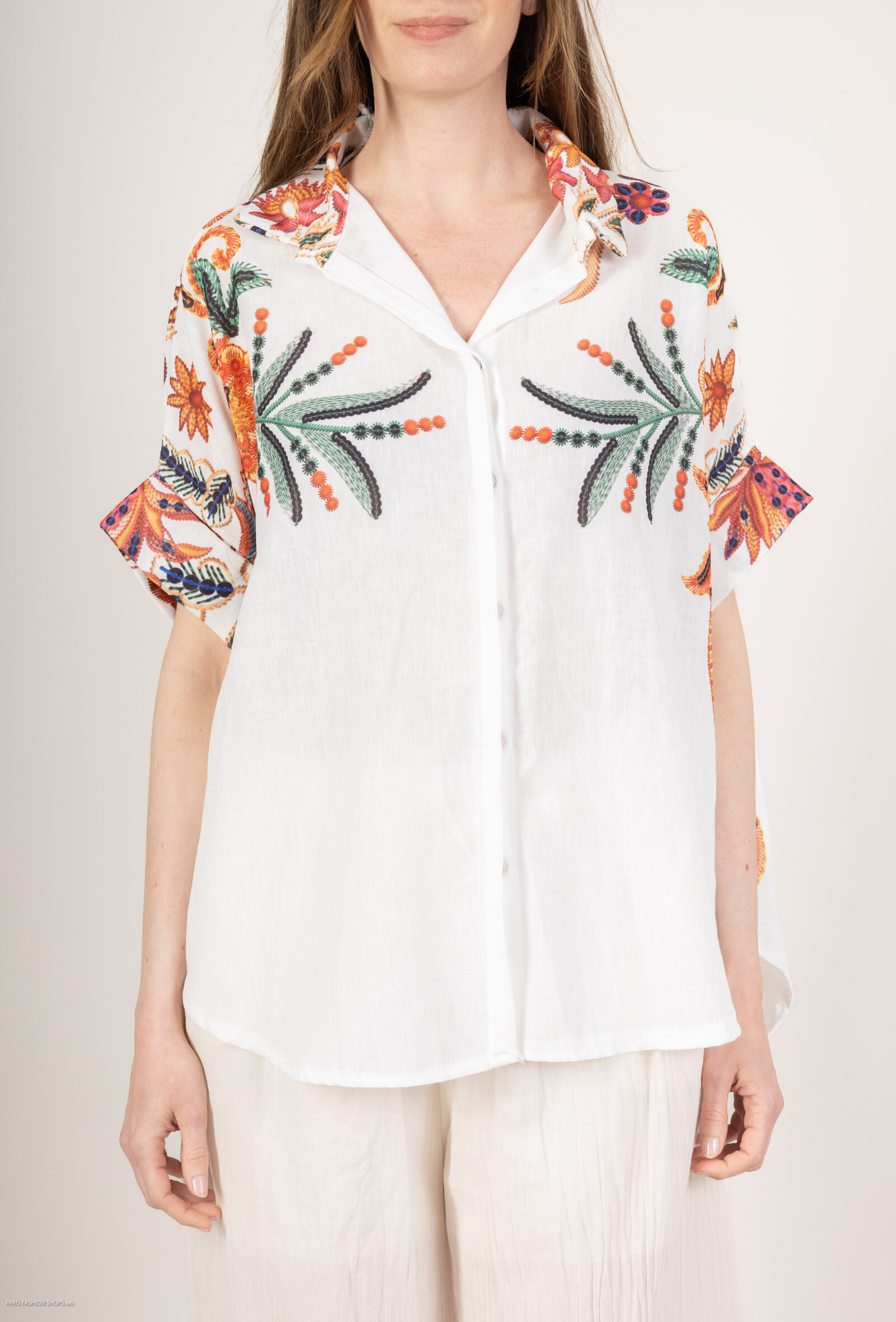 Wholesaler HÉRA - Short printed shirt