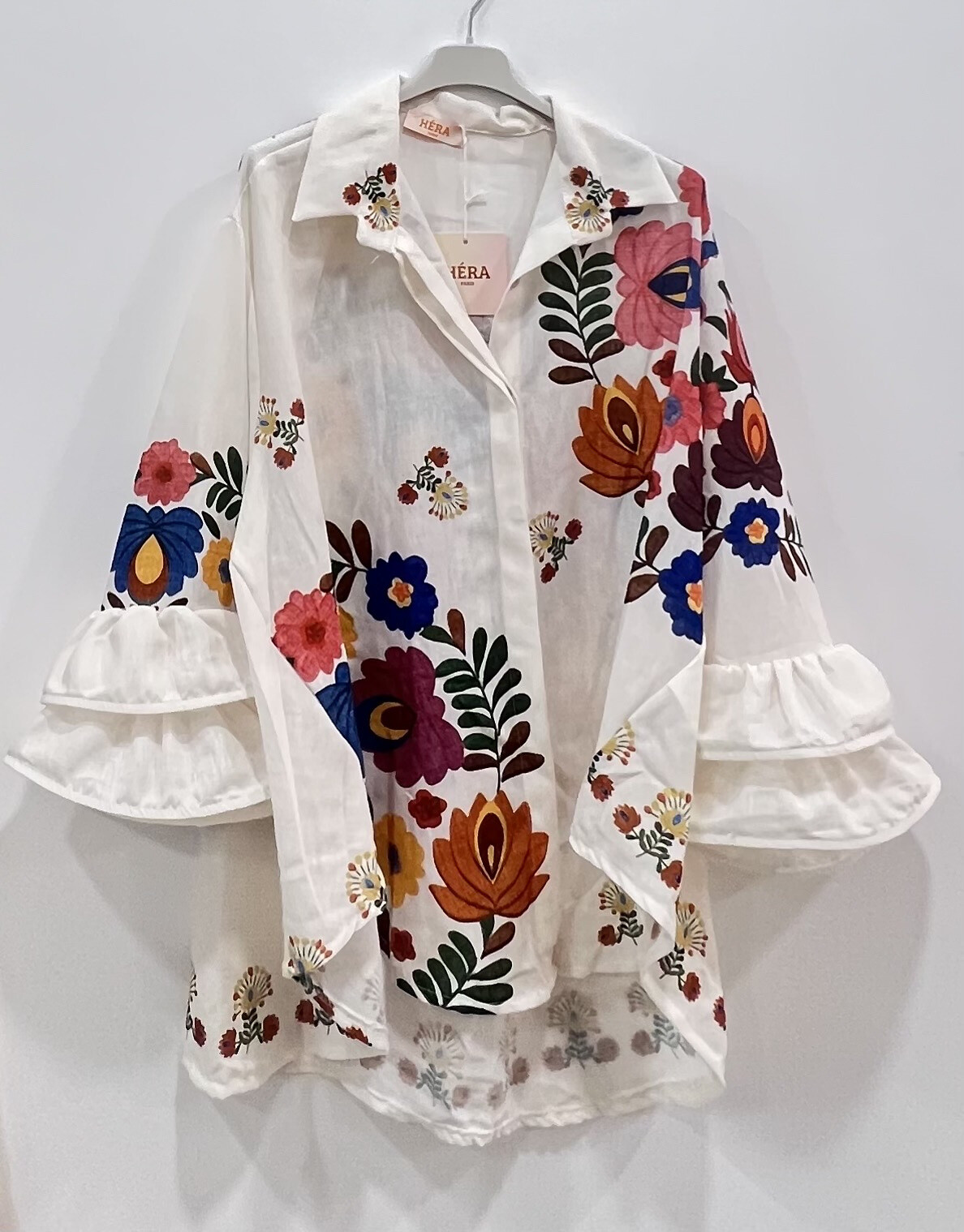 Grossiste HÉRA - Chemise manche bouffante motif divers